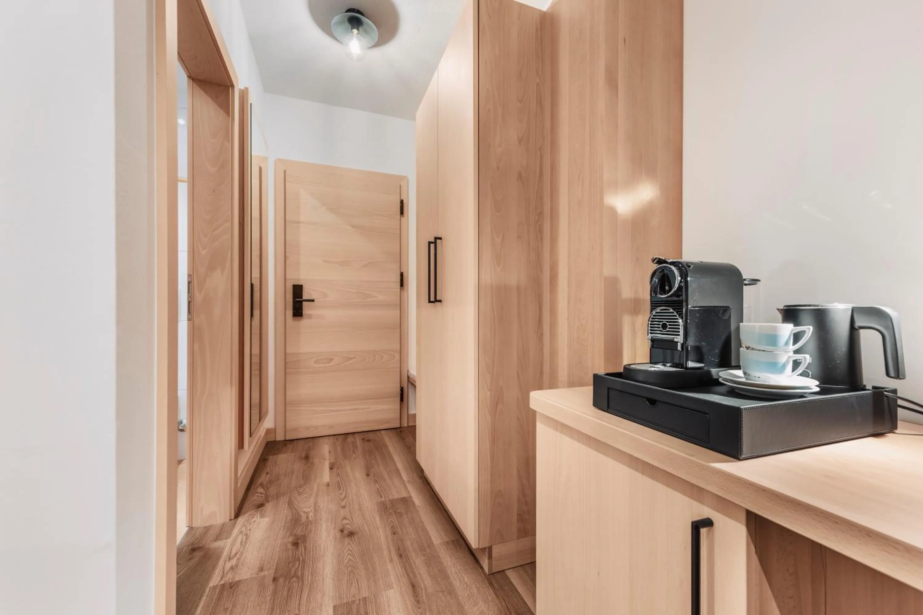 Coffee/tea facilities in Hotel Dominic