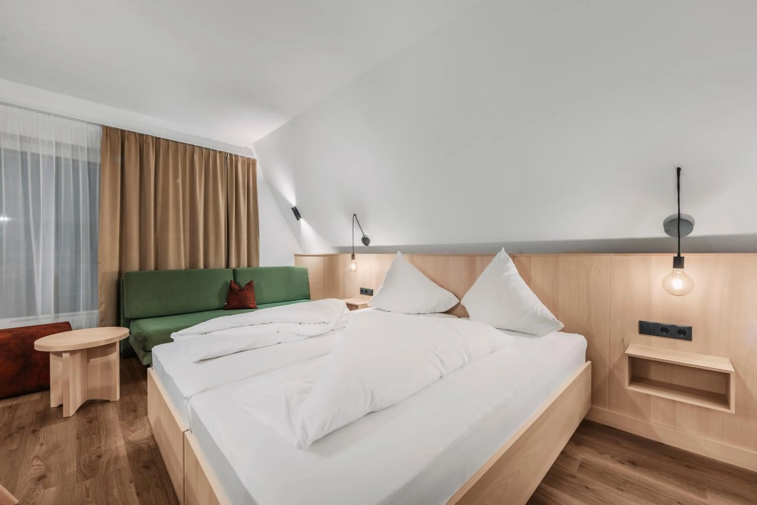 Bed in Hotel Dominic