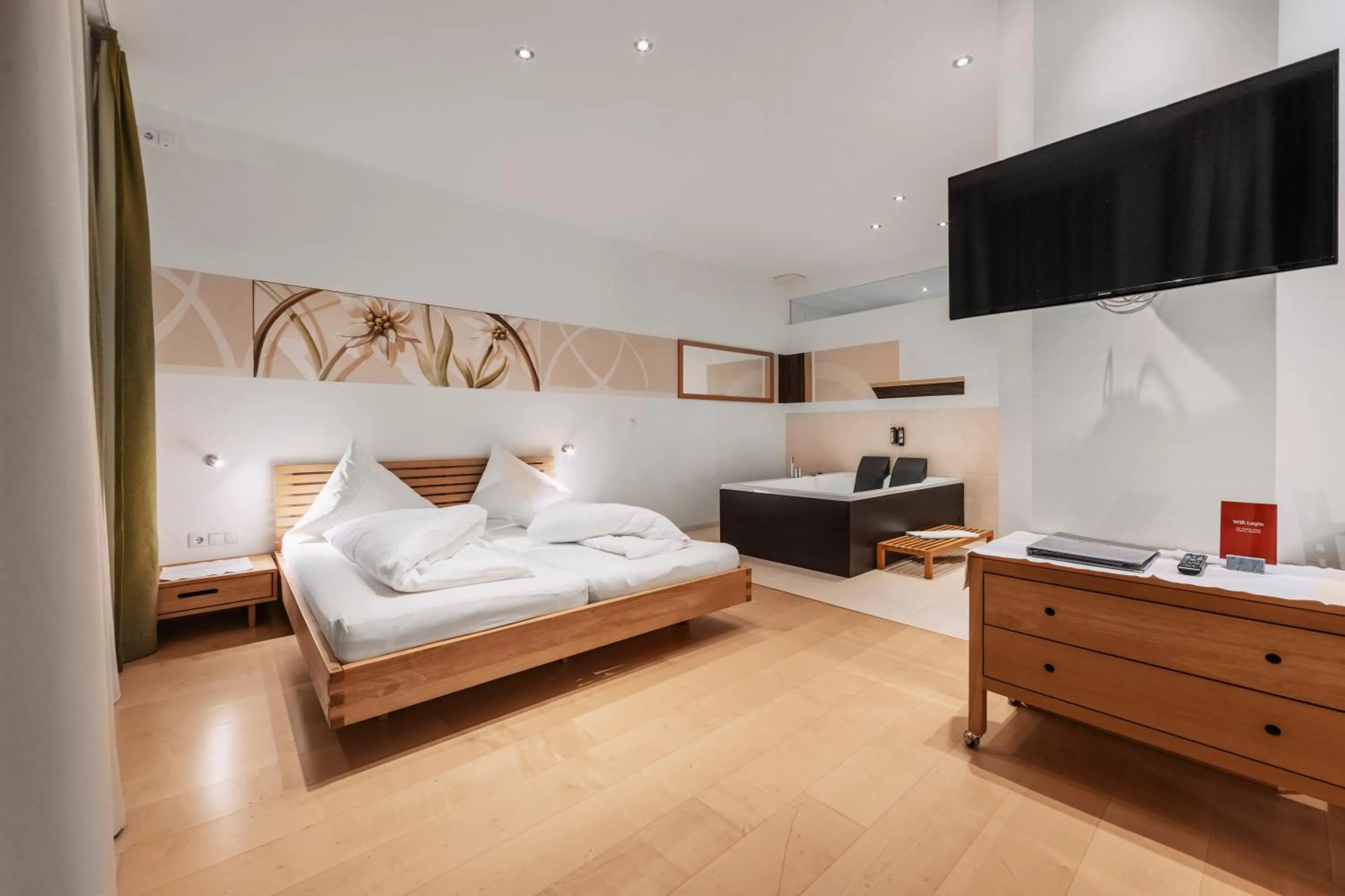 Bed in Hotel Dominic