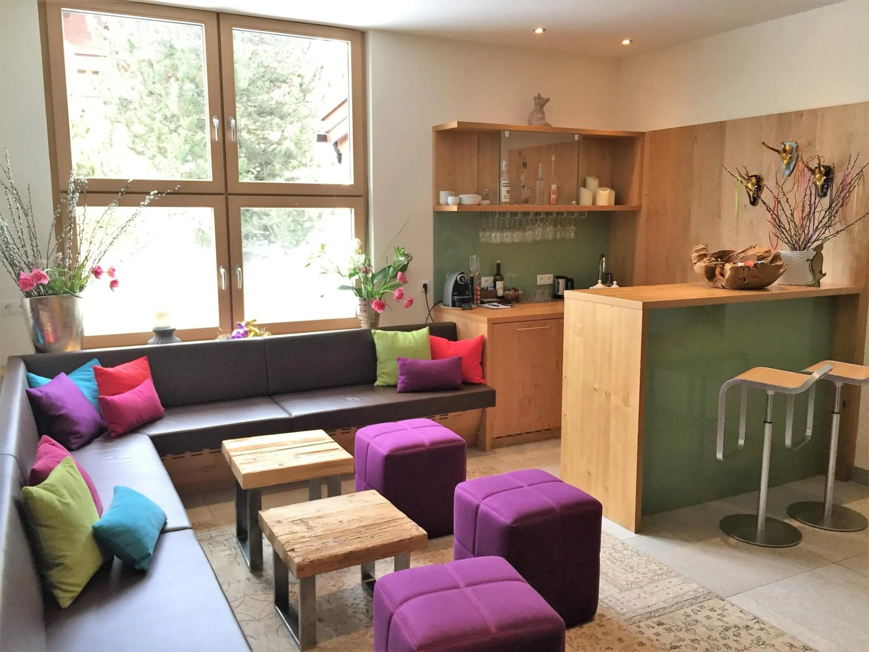 Decorative detail in Hotel Dr Otto Murr B&B