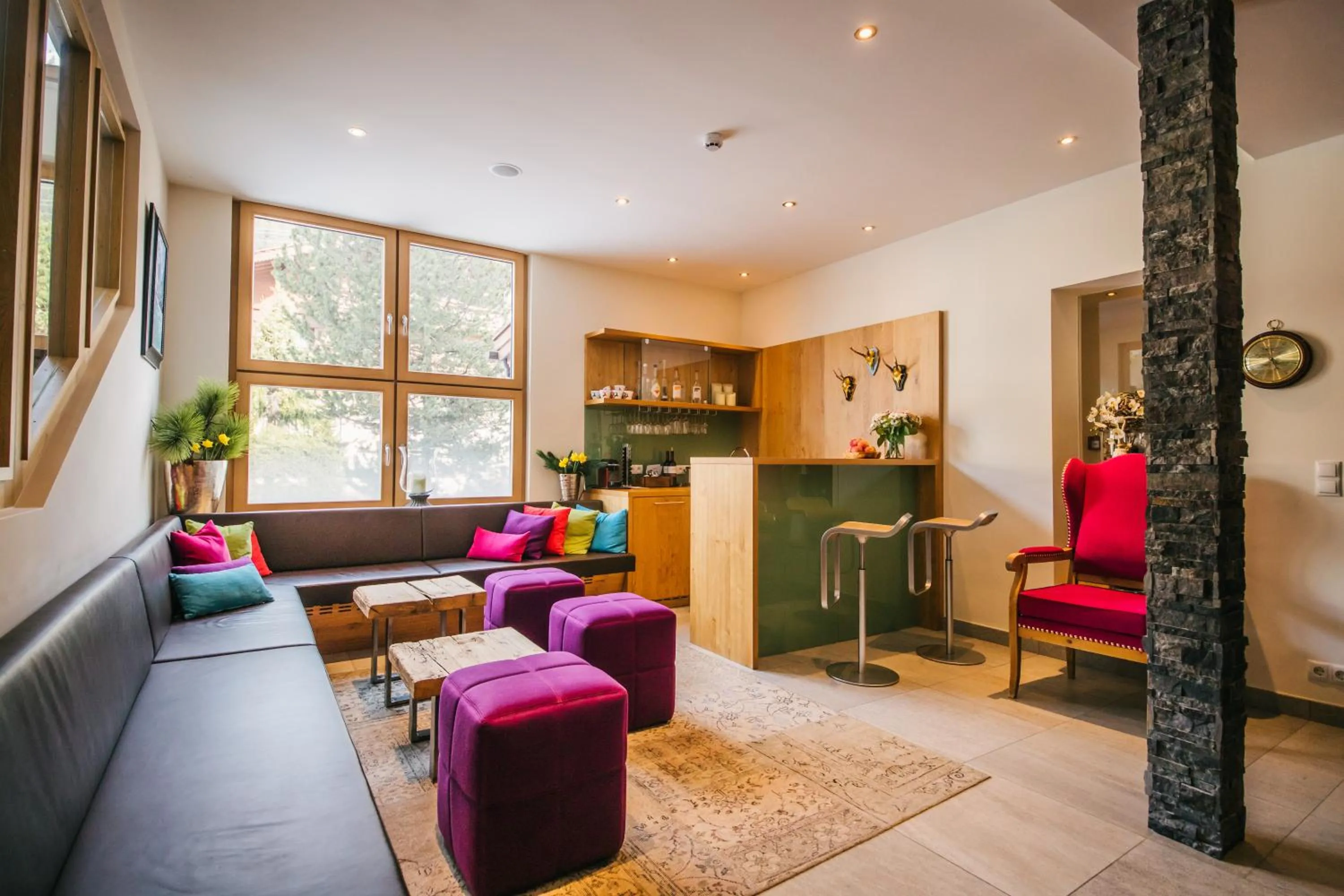 Lounge or bar in Hotel Dr Otto Murr B&B