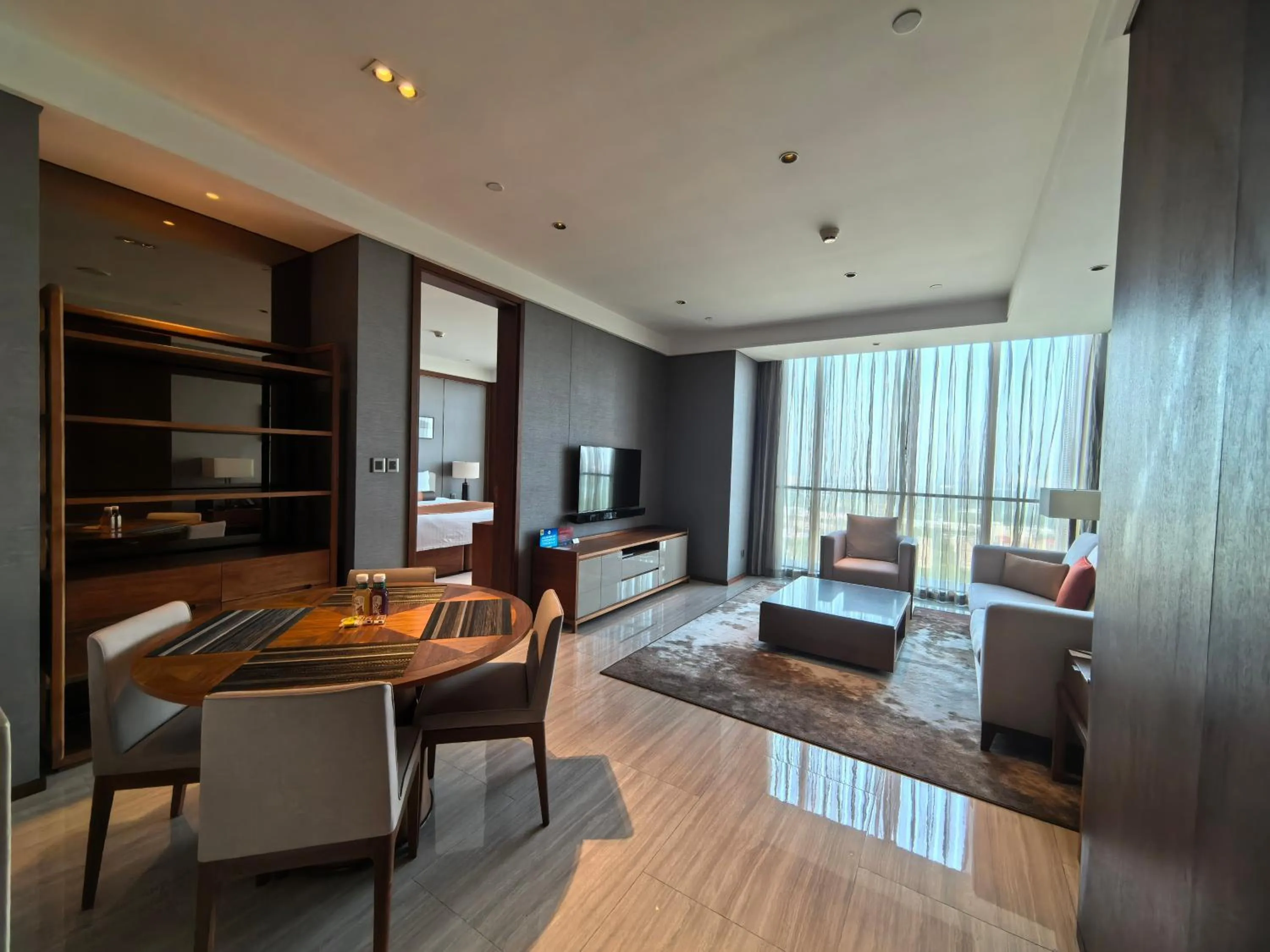 Living room in Oakwood Residence Damei Beijing