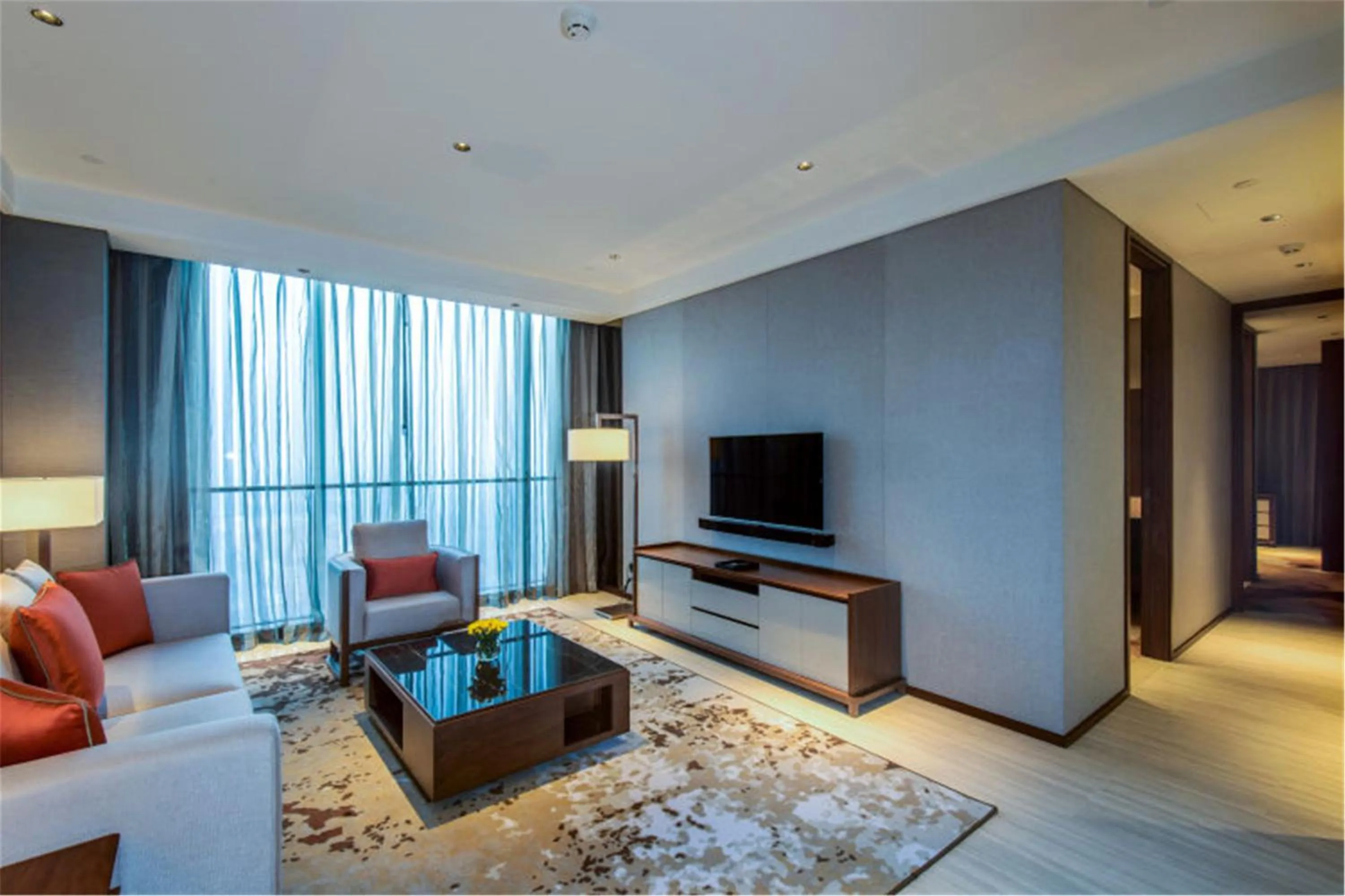 Living room in Oakwood Residence Damei Beijing
