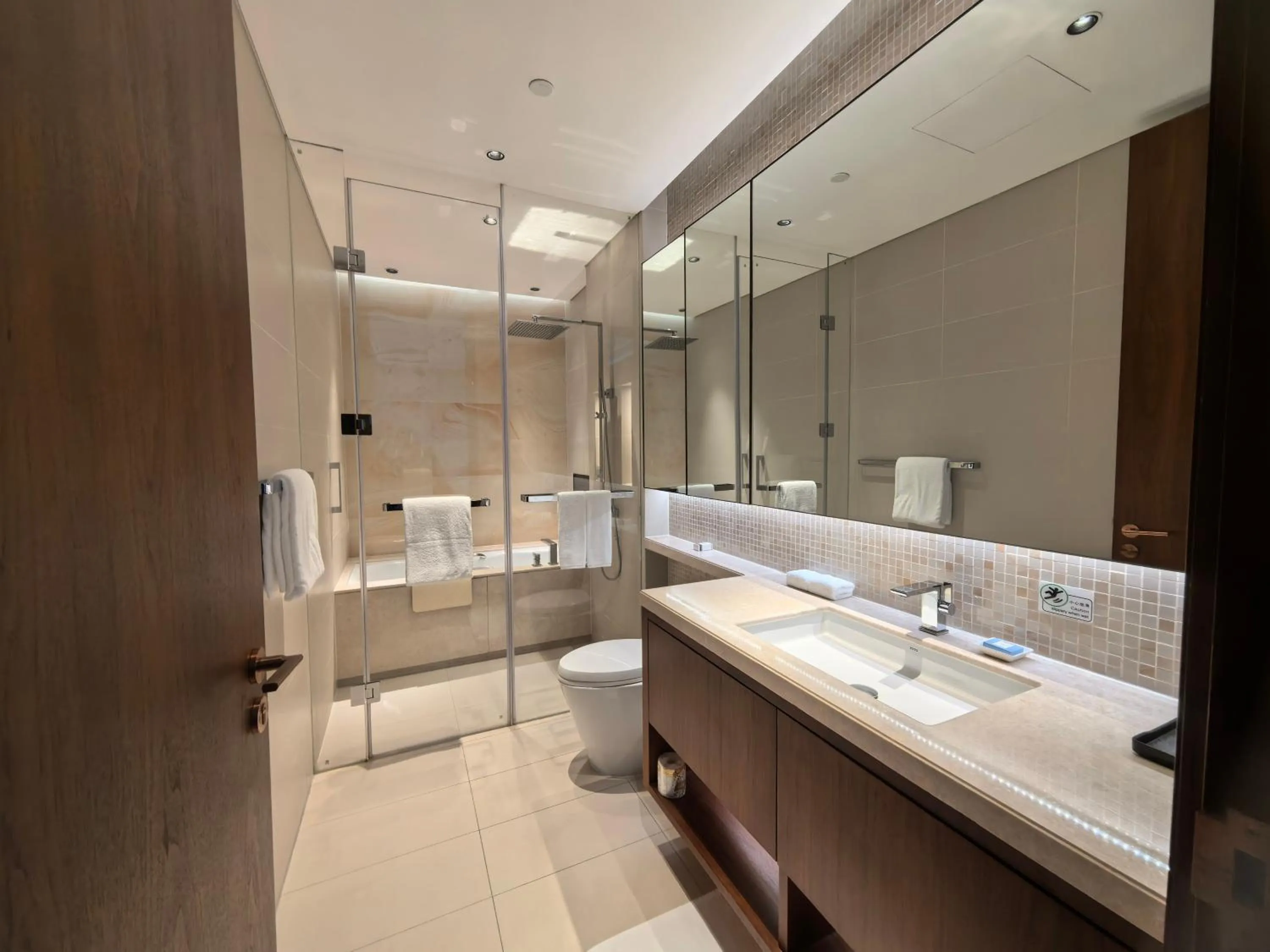 Bathroom in Oakwood Residence Damei Beijing