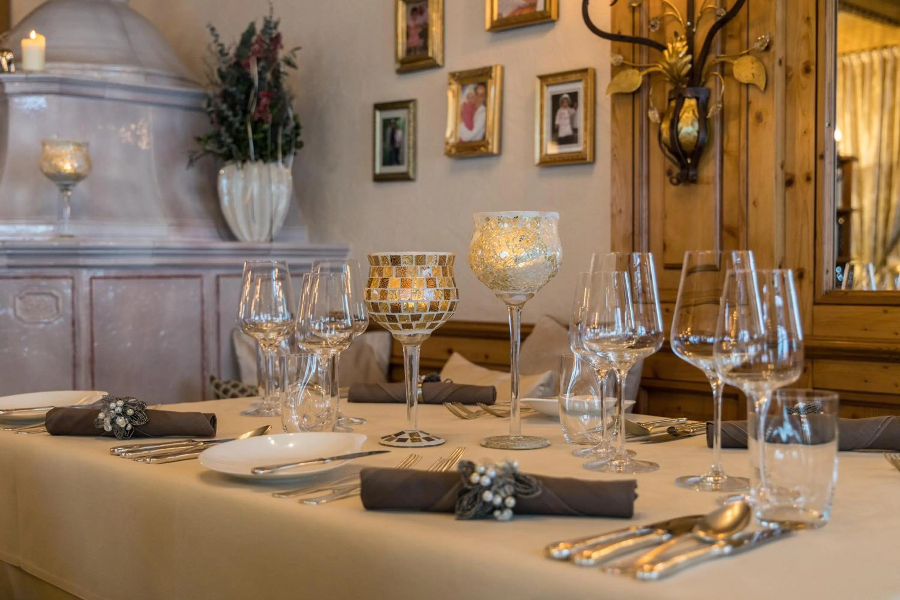 Food and drinks in Pfefferkorn's Hotel