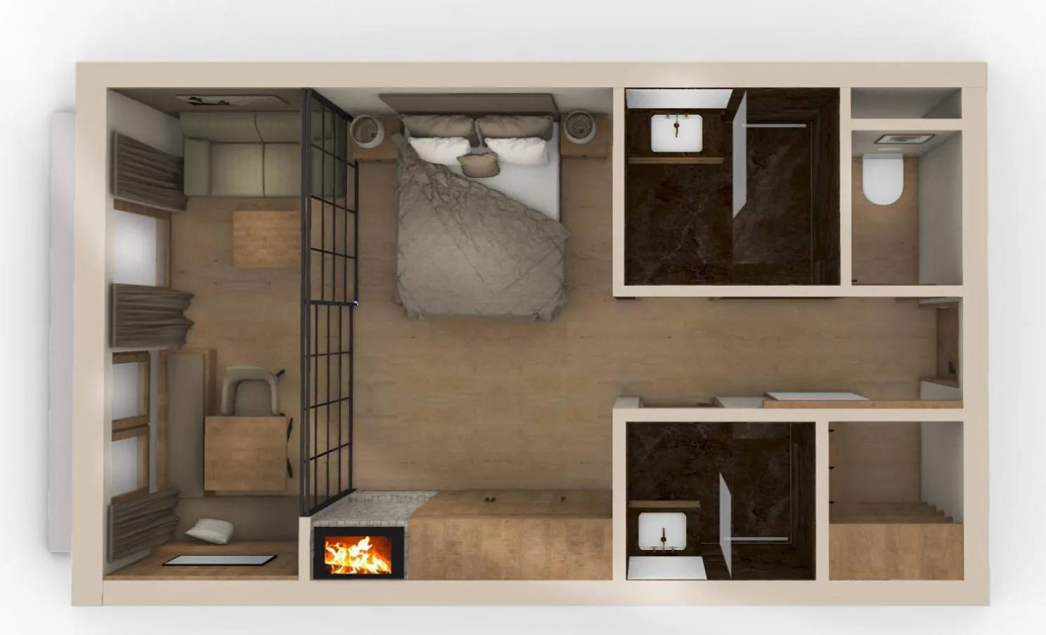 Photo of the whole room in Pfefferkorn's Hotel