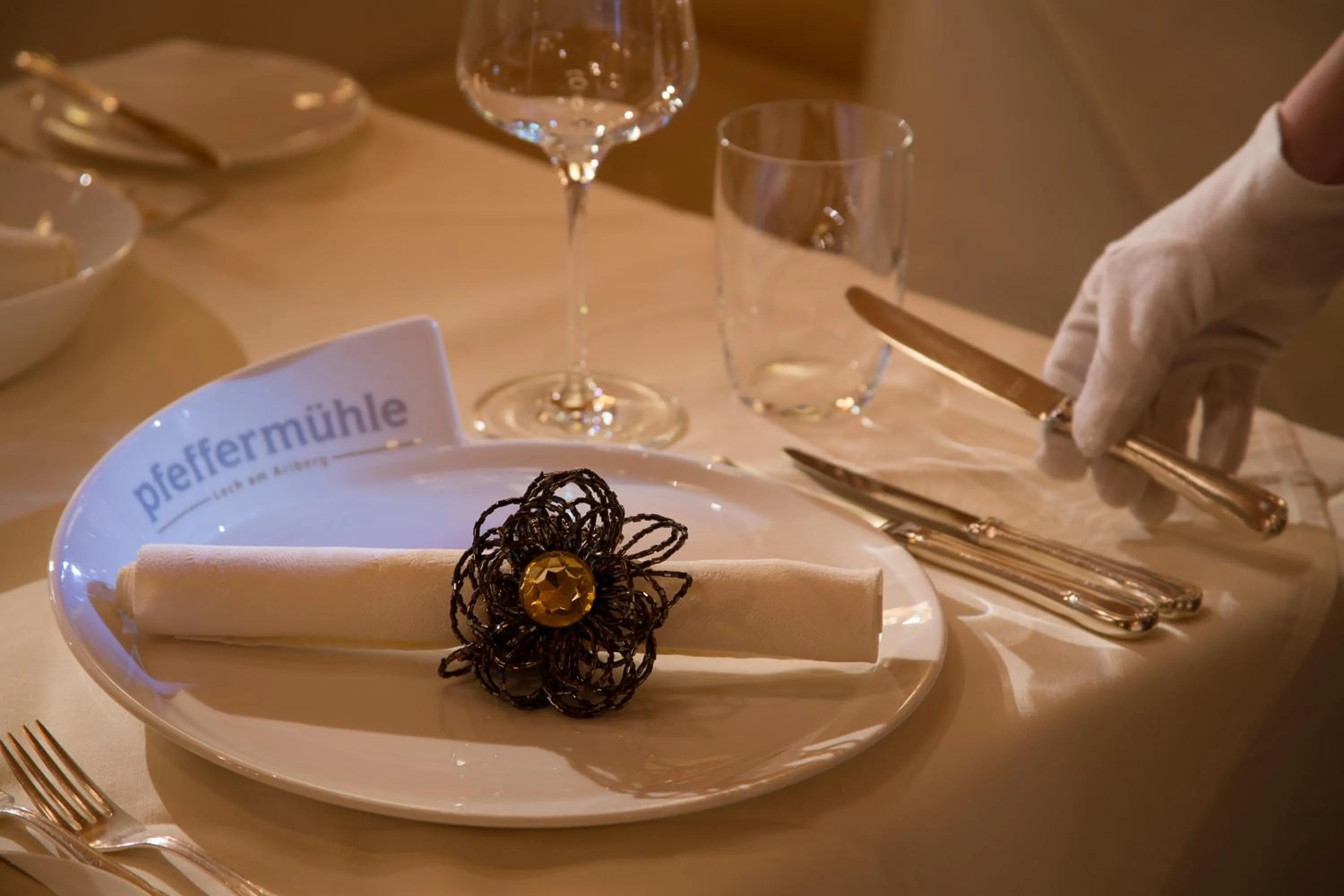 Food and drinks in Pfefferkorn's Hotel