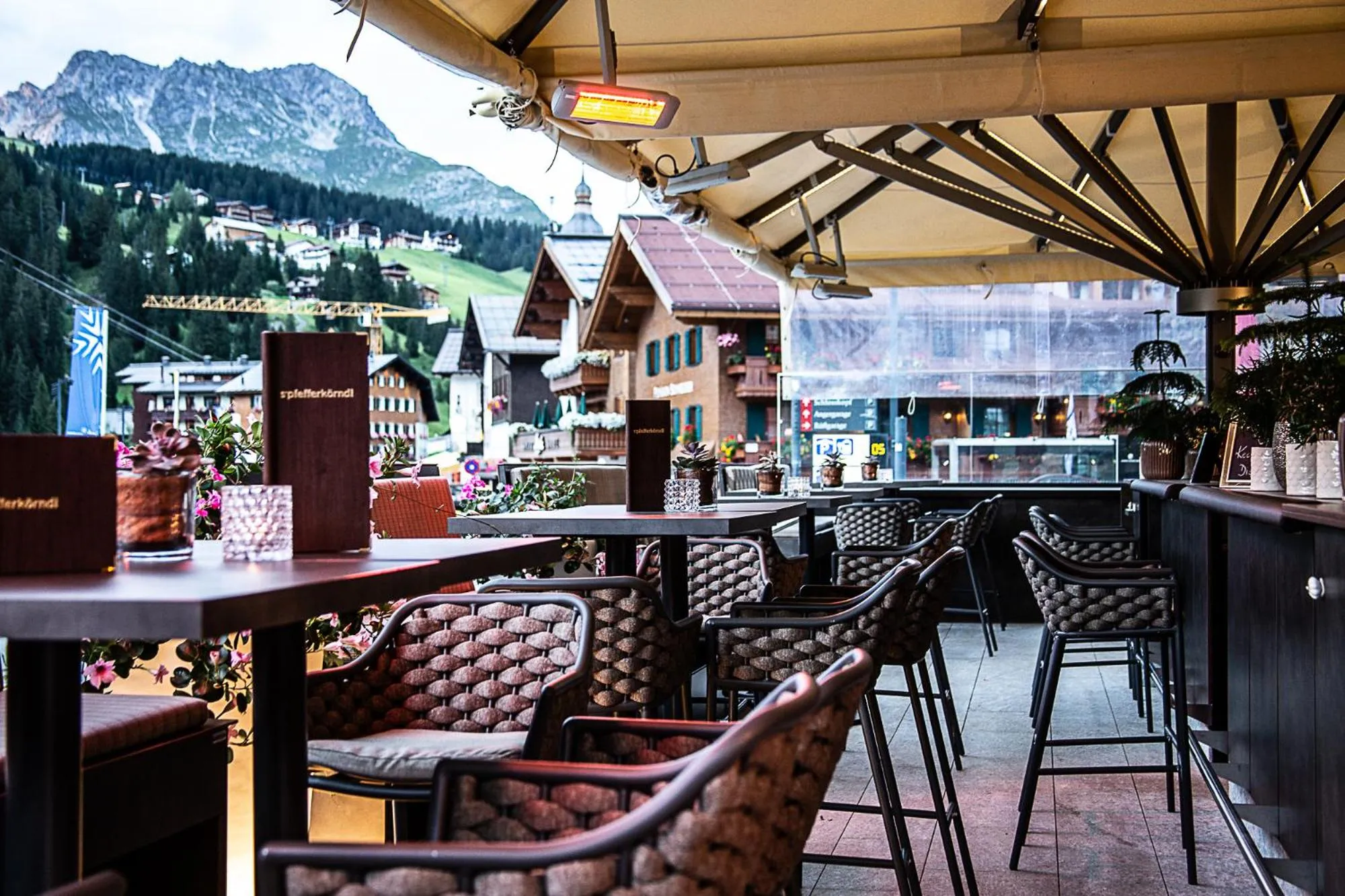 Restaurant/places to eat in Pfefferkorn's Hotel