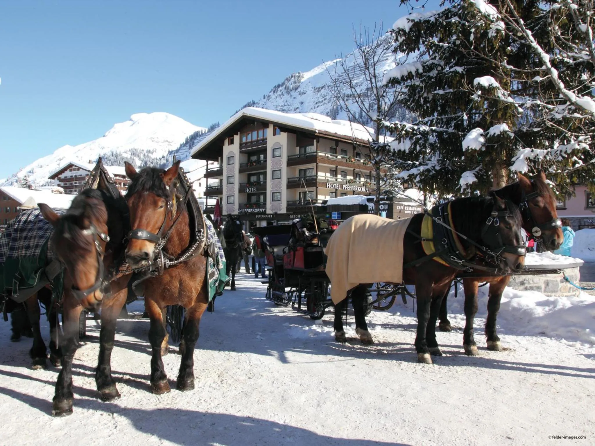 Facade/entrance in Pfefferkorn's Hotel