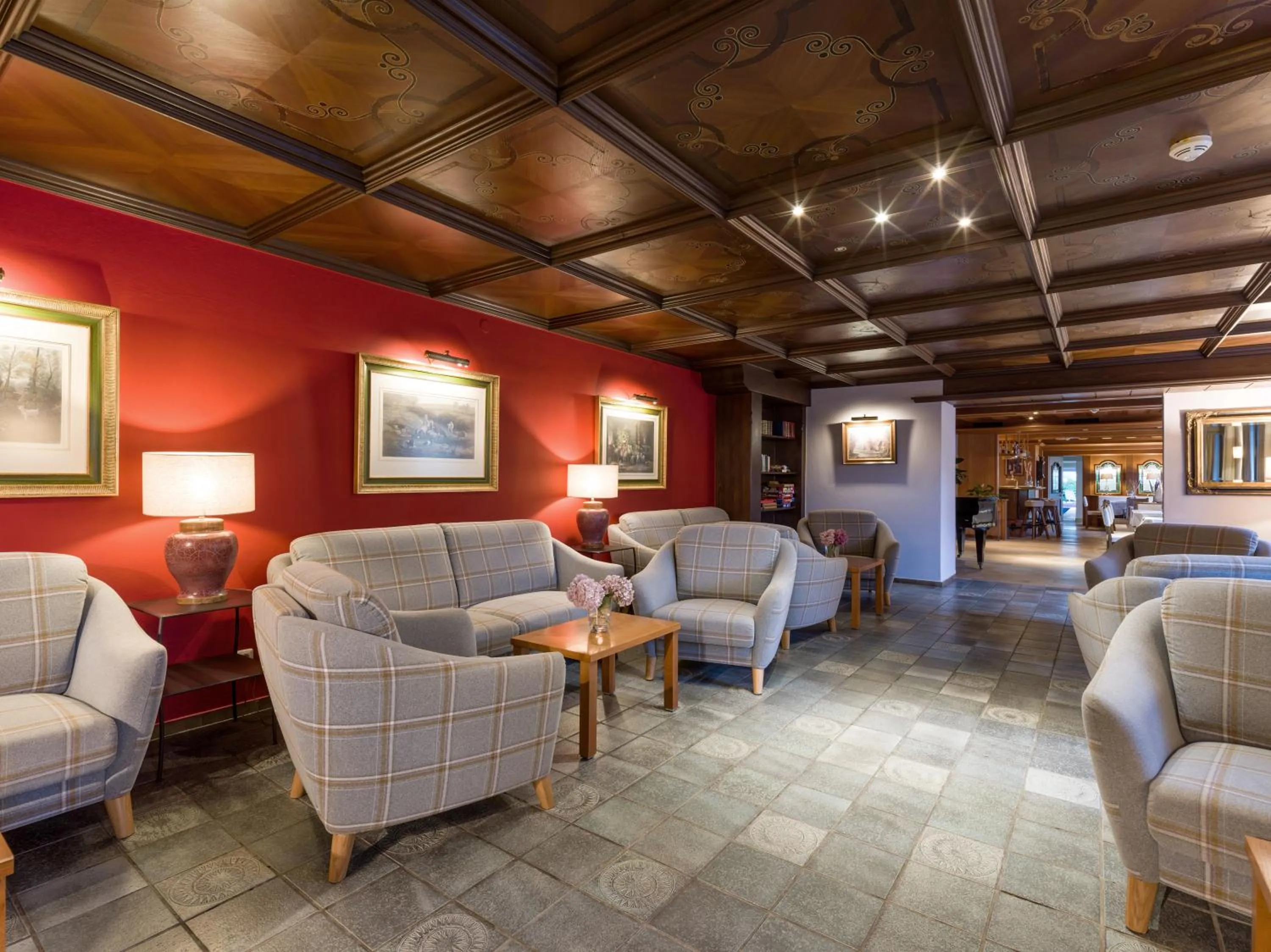 Communal lounge/ TV room in Sporthotel Austria