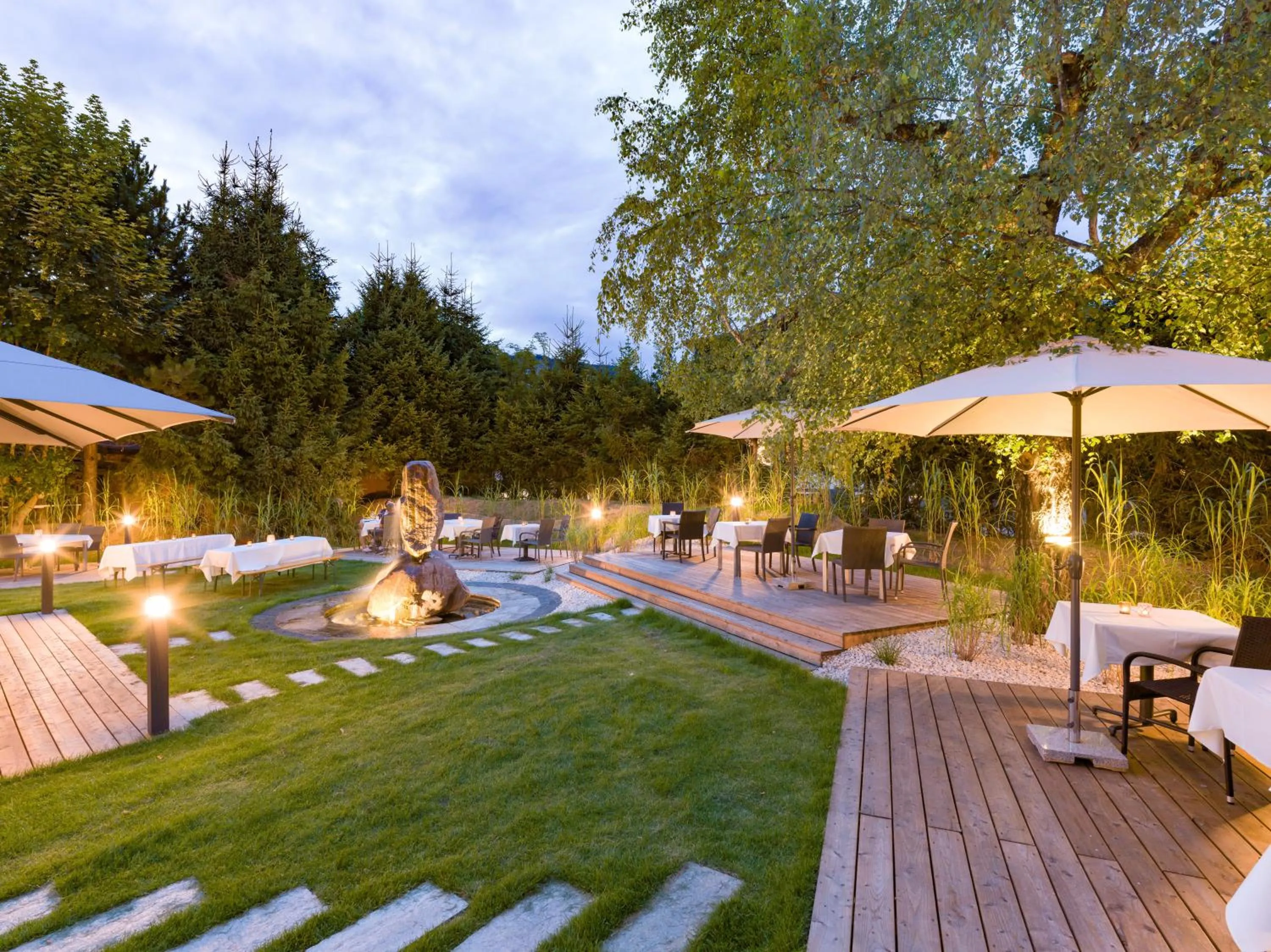 Garden in Sporthotel Austria