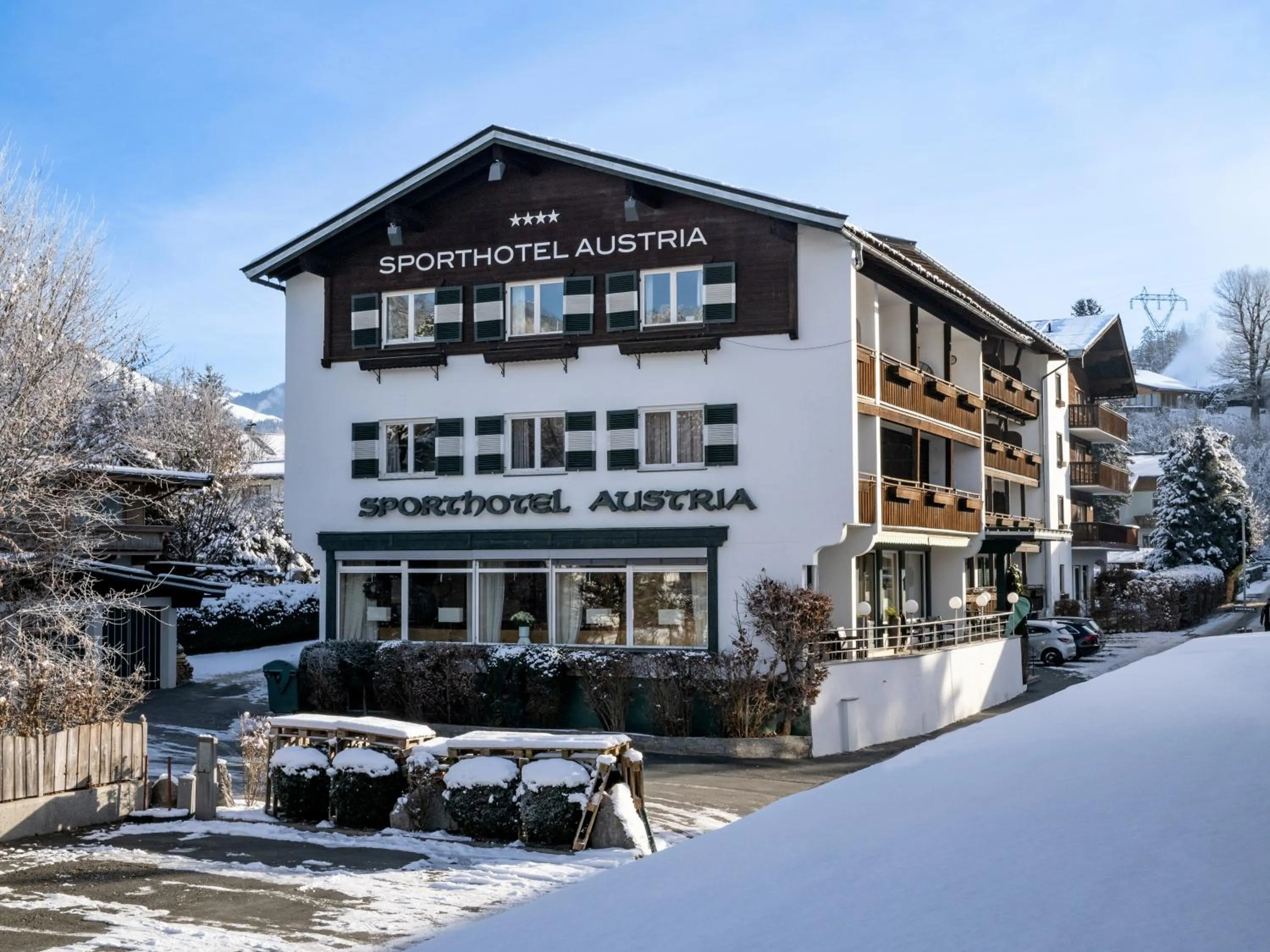 Property building in Sporthotel Austria