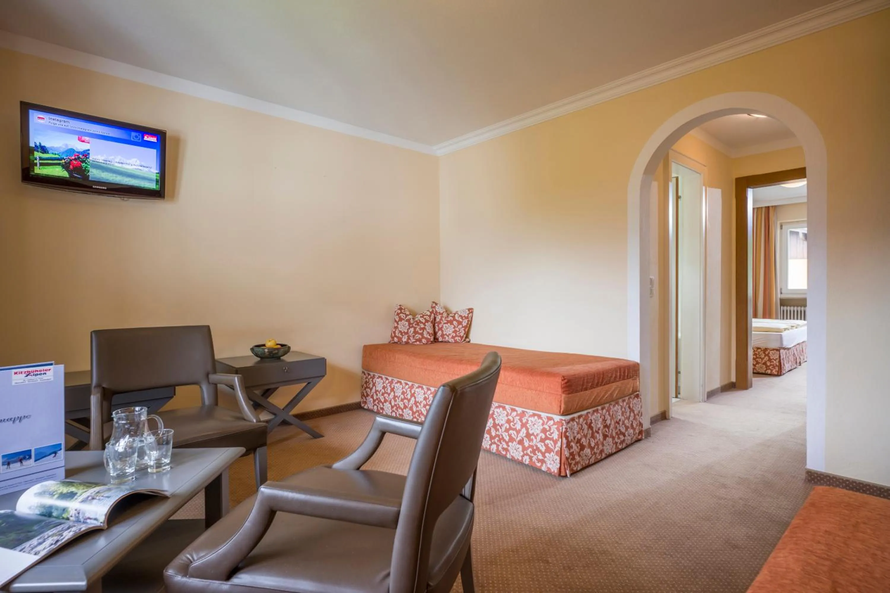 Bed in Sporthotel Austria