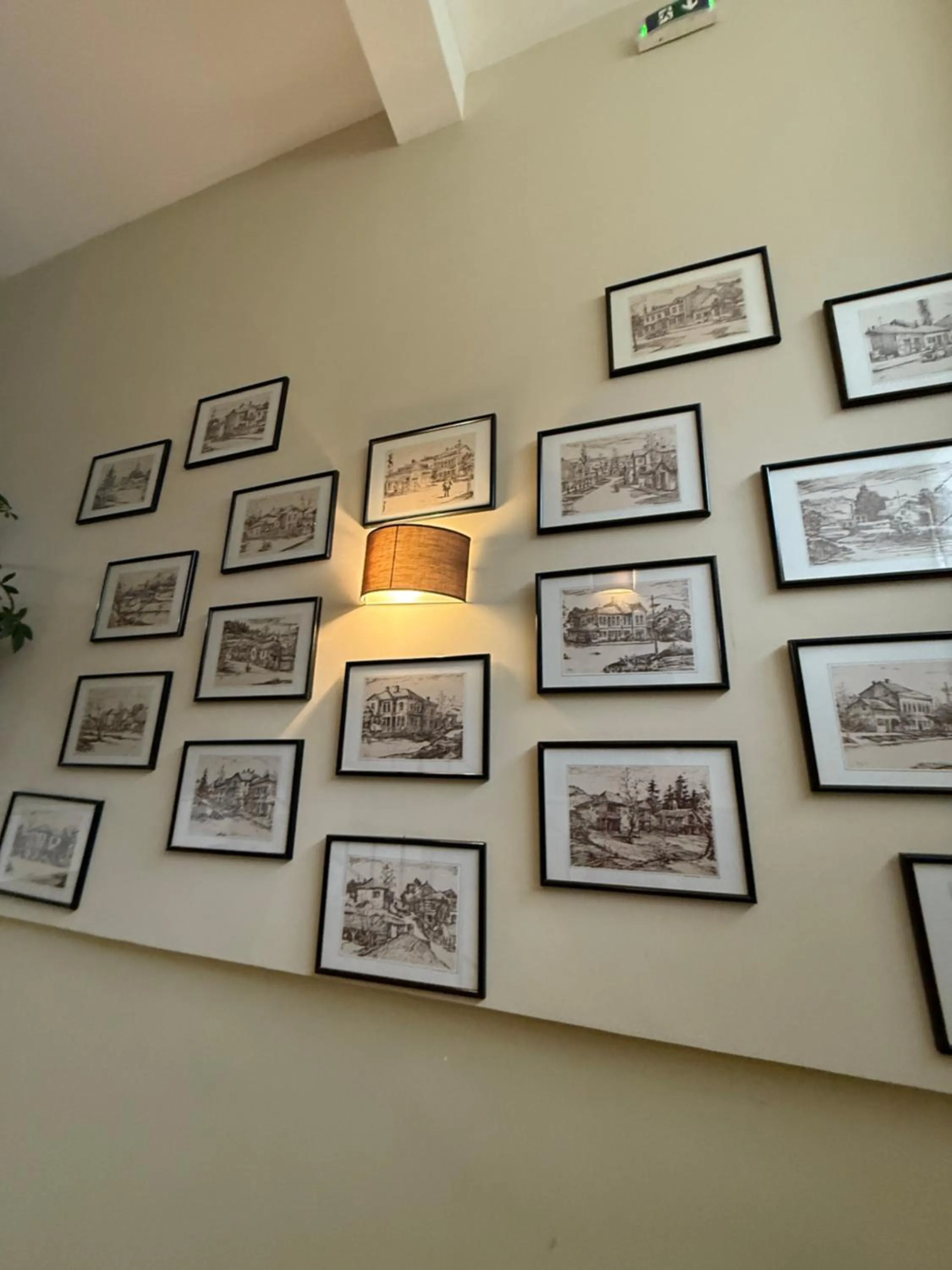 Decorative detail in Hotel Happy