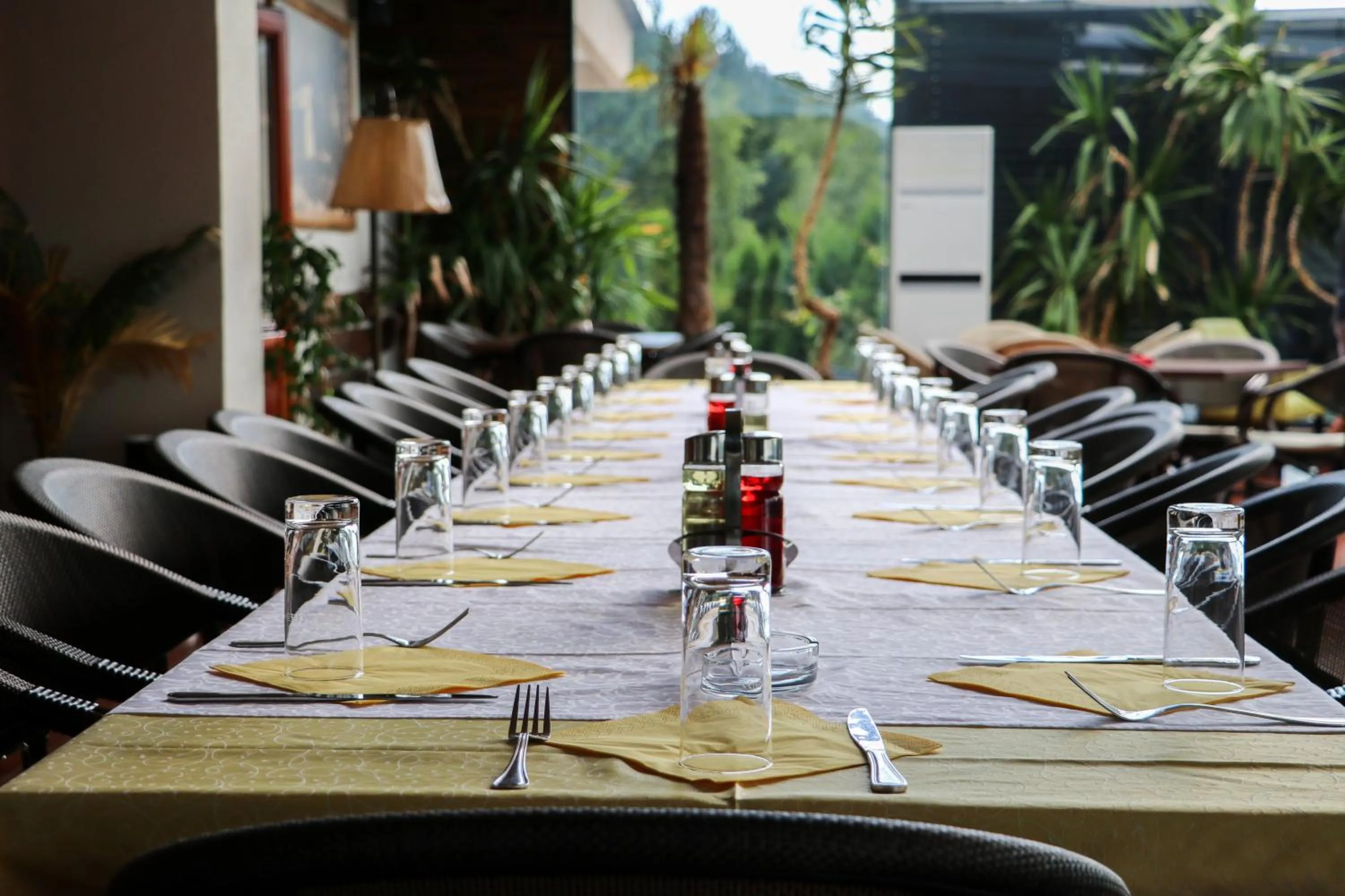 Restaurant/places to eat in Hotel Happy