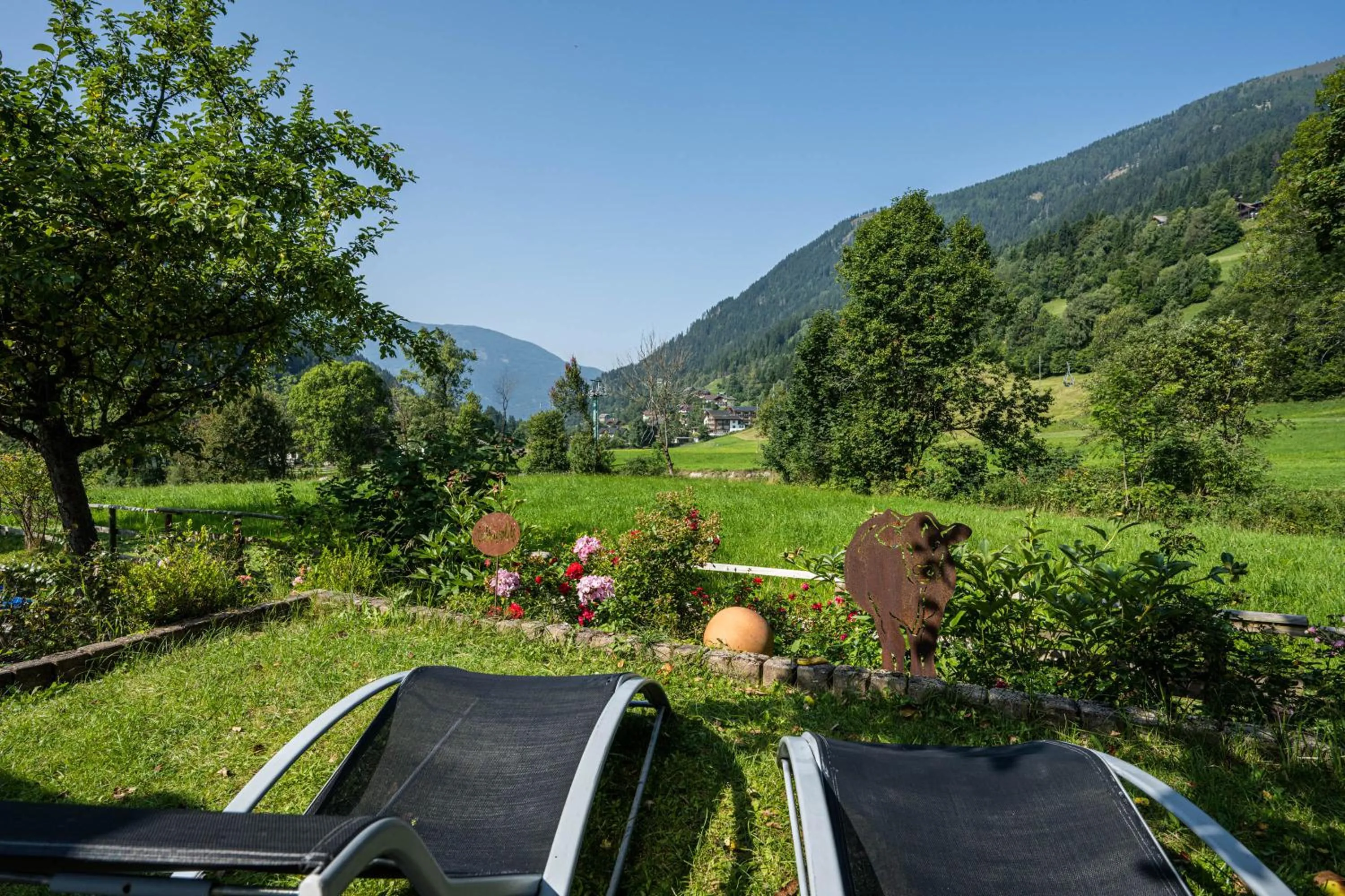 Garden in Genusshotel Almrausch