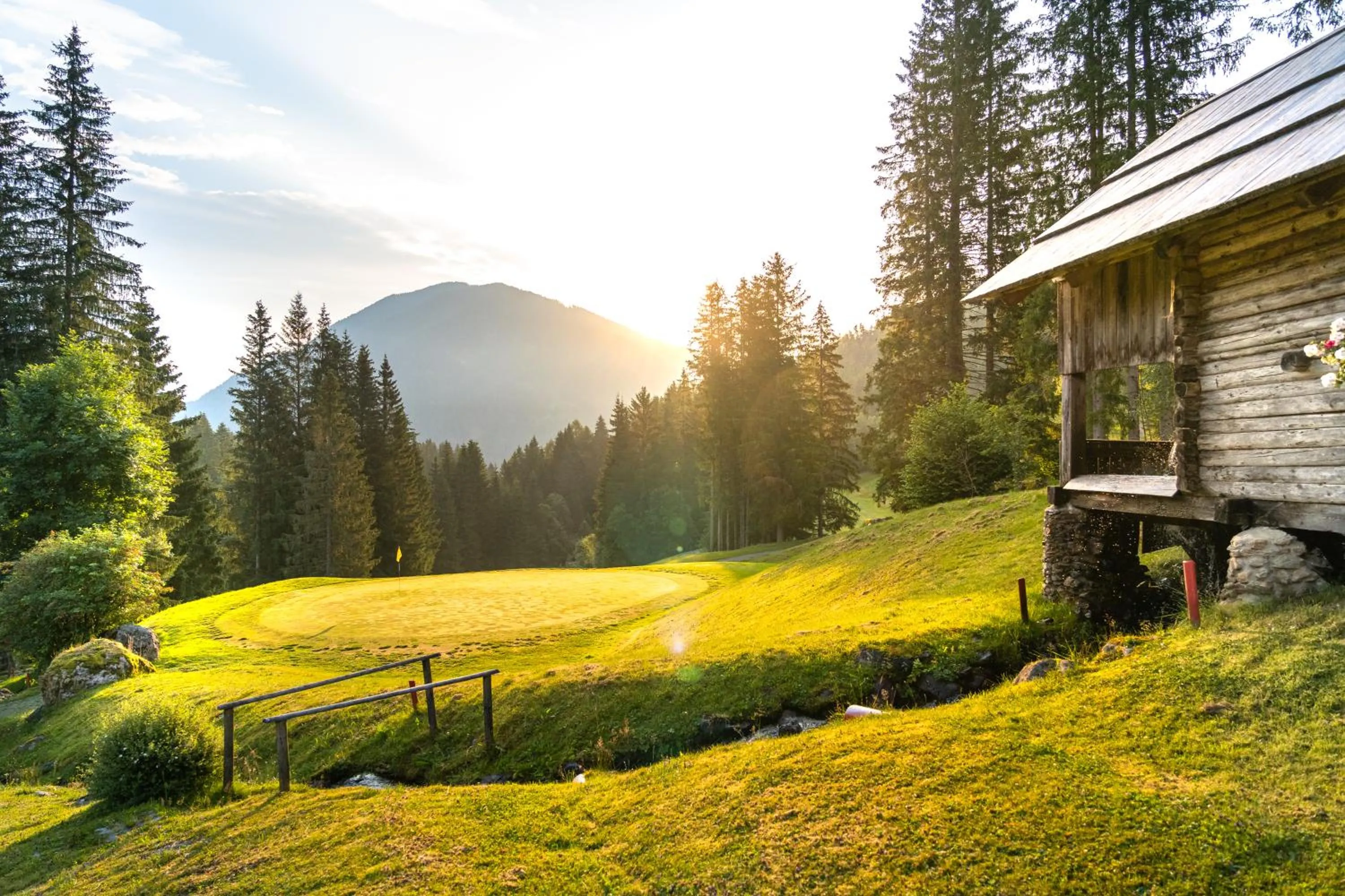 Golfcourse in Genusshotel Almrausch