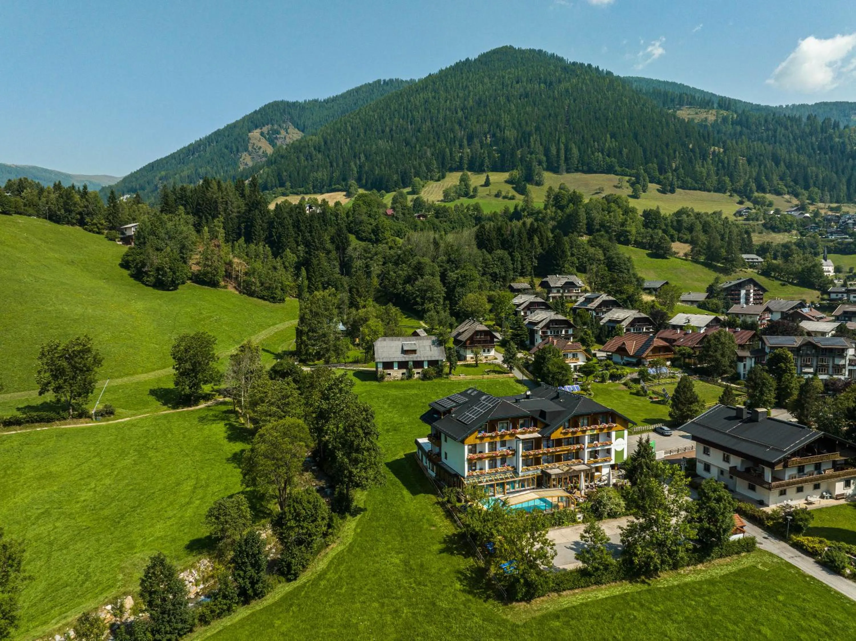 Property building in Genusshotel Almrausch