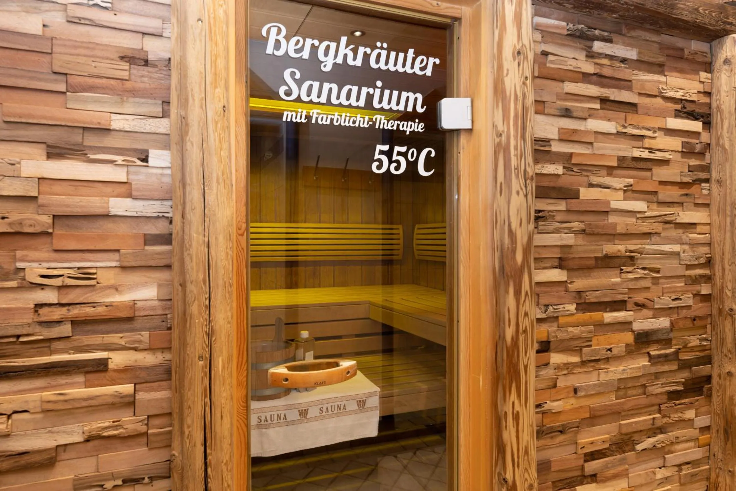 Sauna in Genusshotel Almrausch