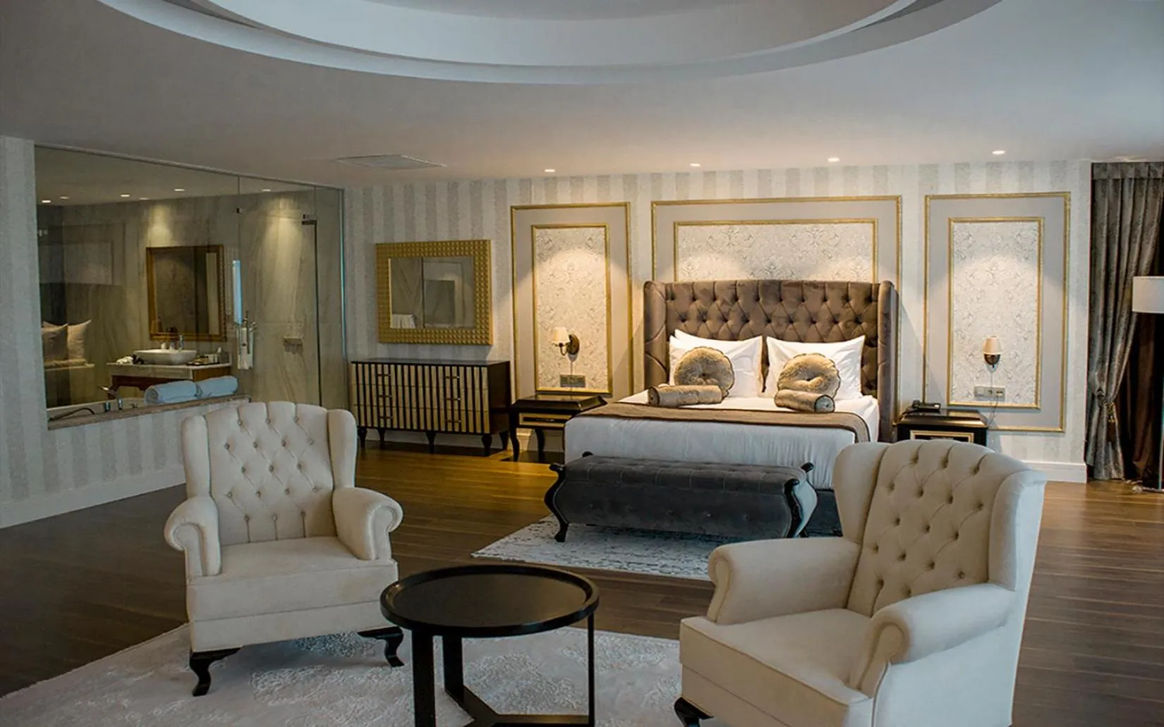 Seating area, Bed in Euphoria Batumi Convention & Casino Hotel