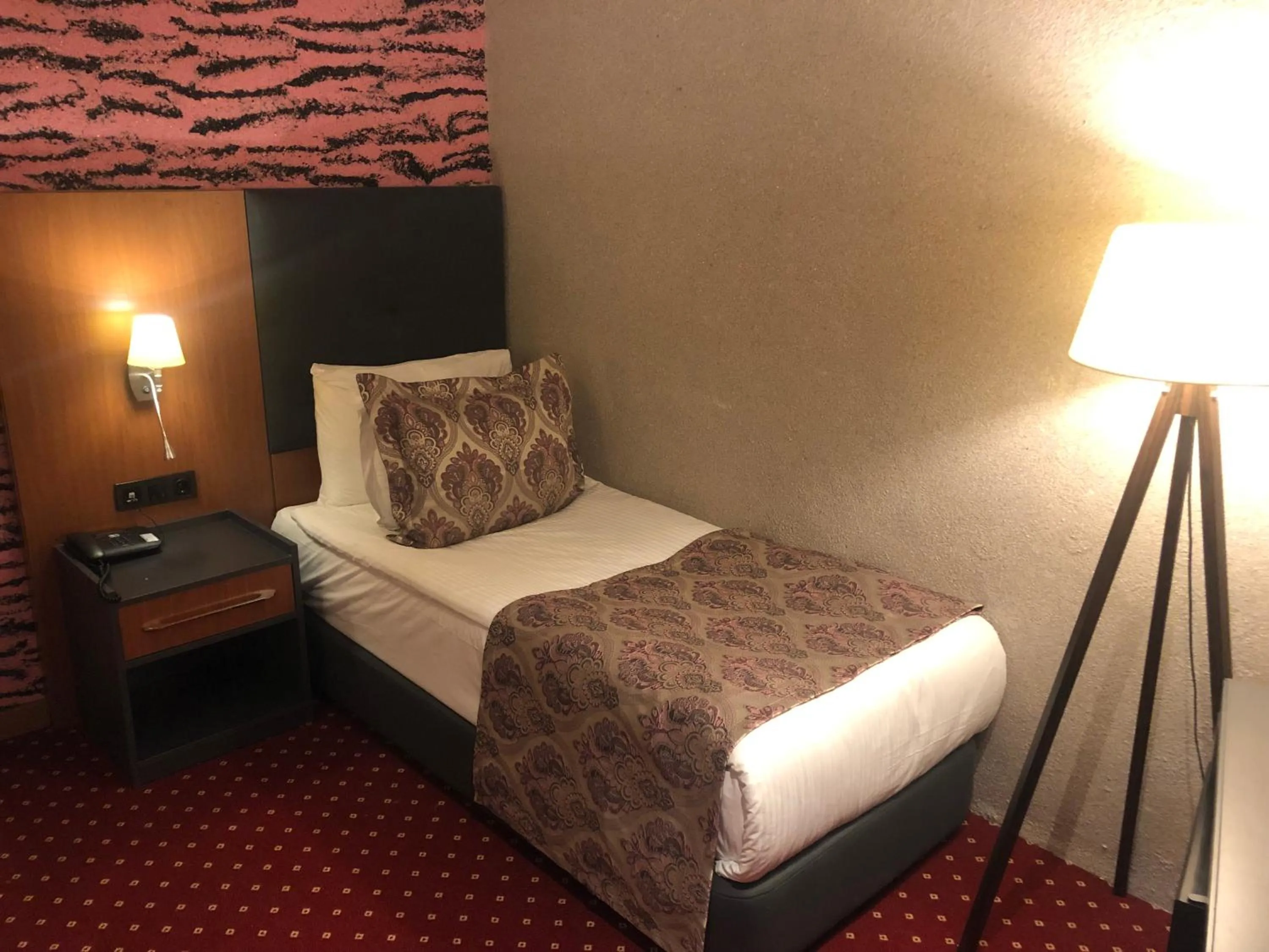 Bed in Euphoria Batumi Convention & Casino Hotel