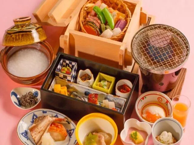 Breakfast in Tsukino Yado Sara