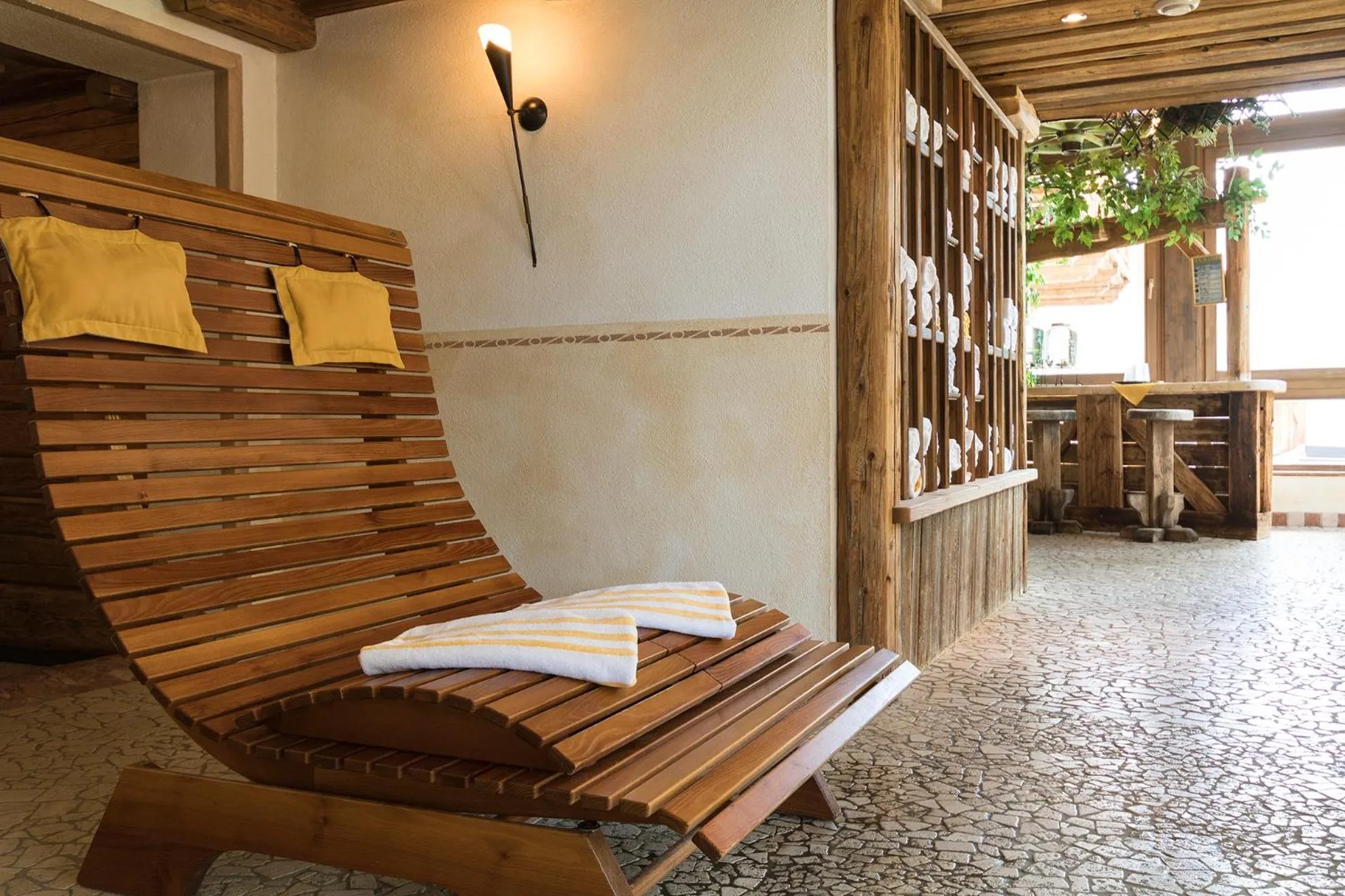 Spa and wellness centre/facilities in Hotel Silbertal