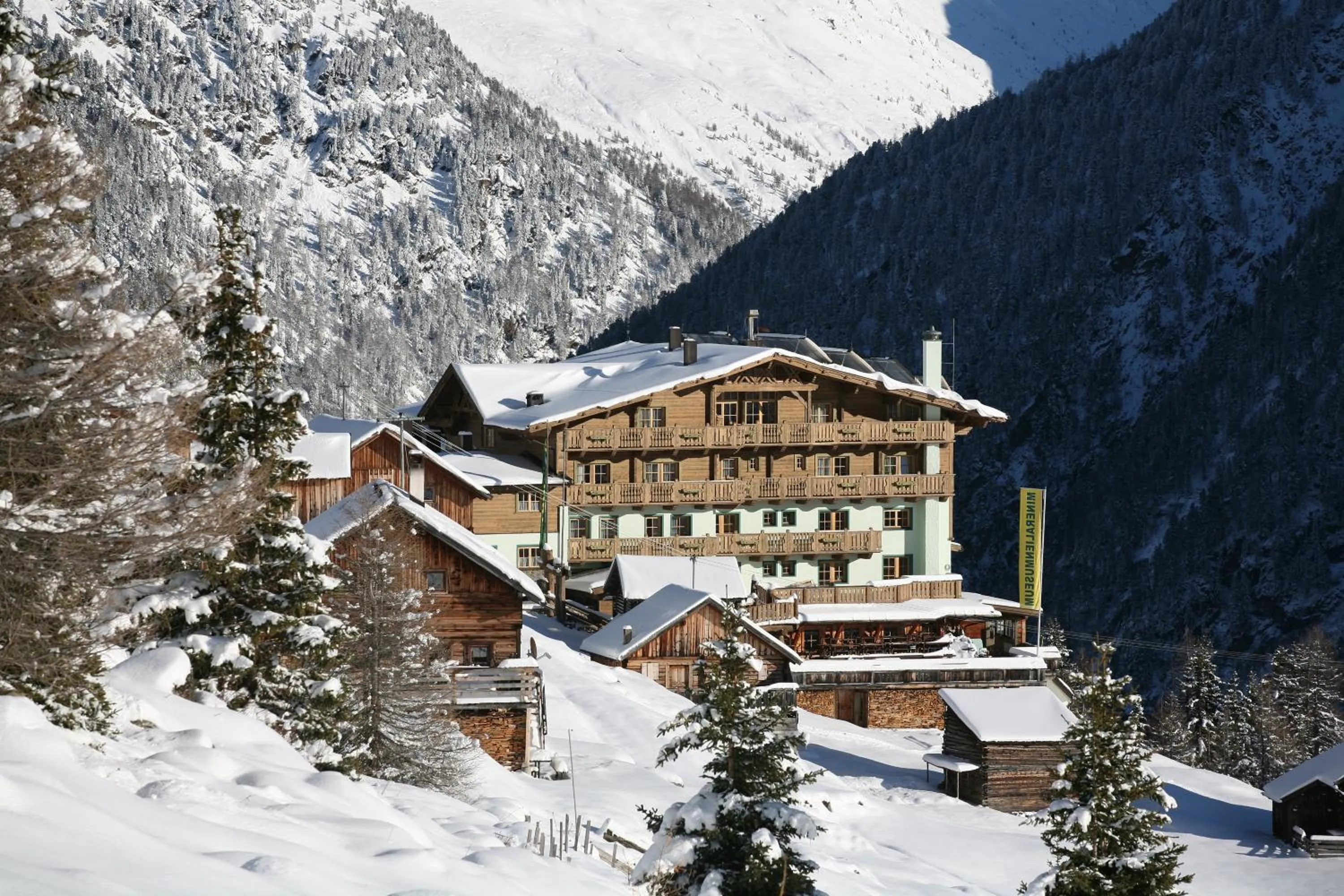 Property building in Hotel Silbertal