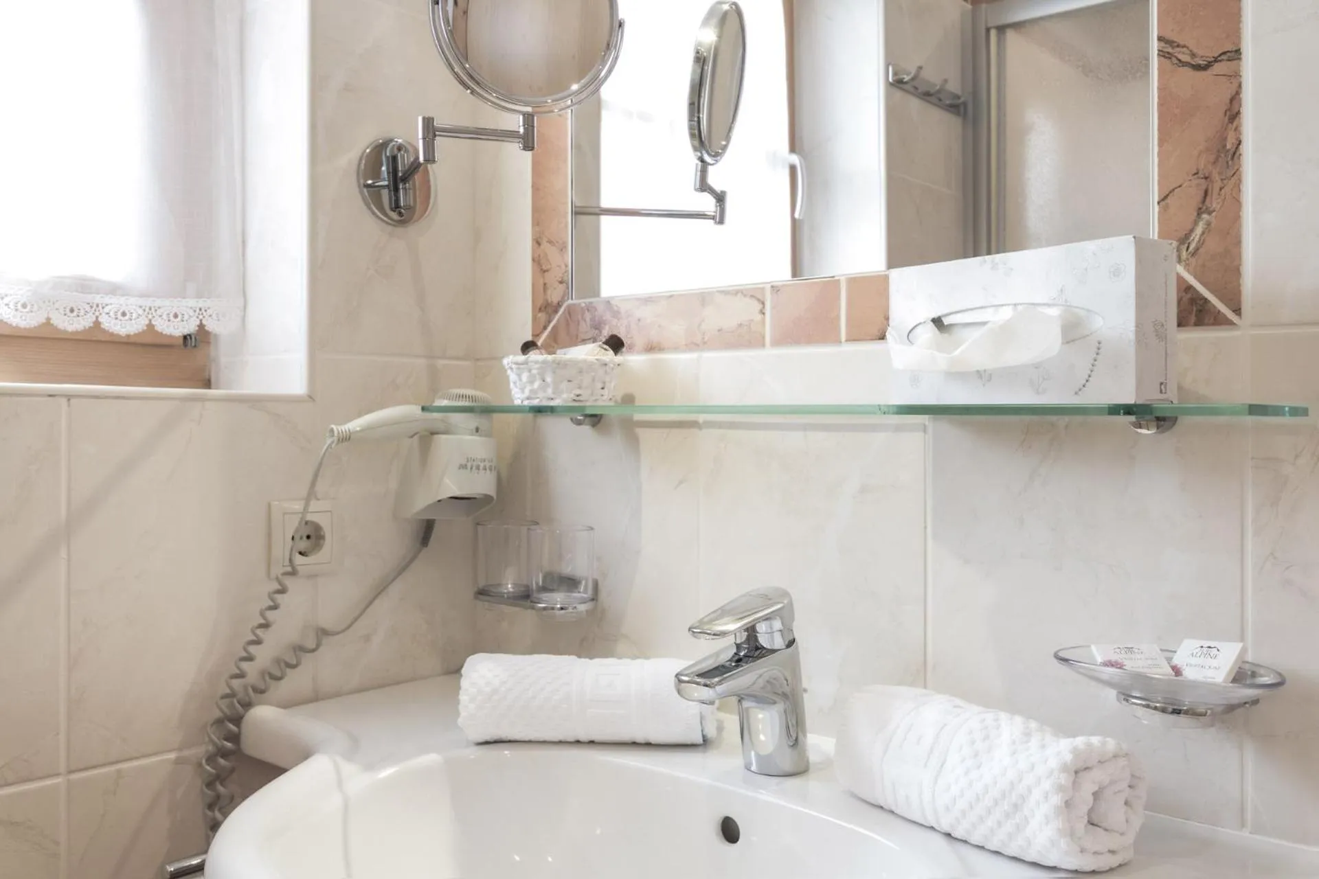 Bathroom in Hotel Silbertal