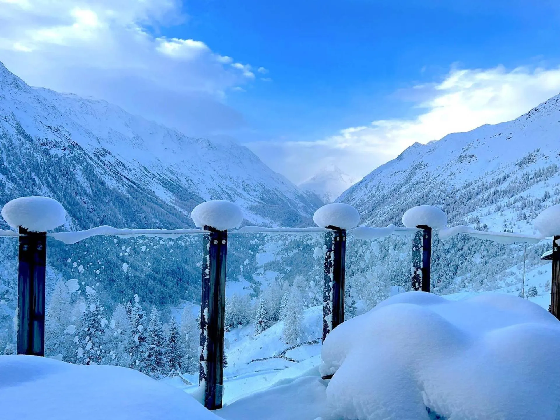 Balcony/Terrace in Hotel Silbertal
