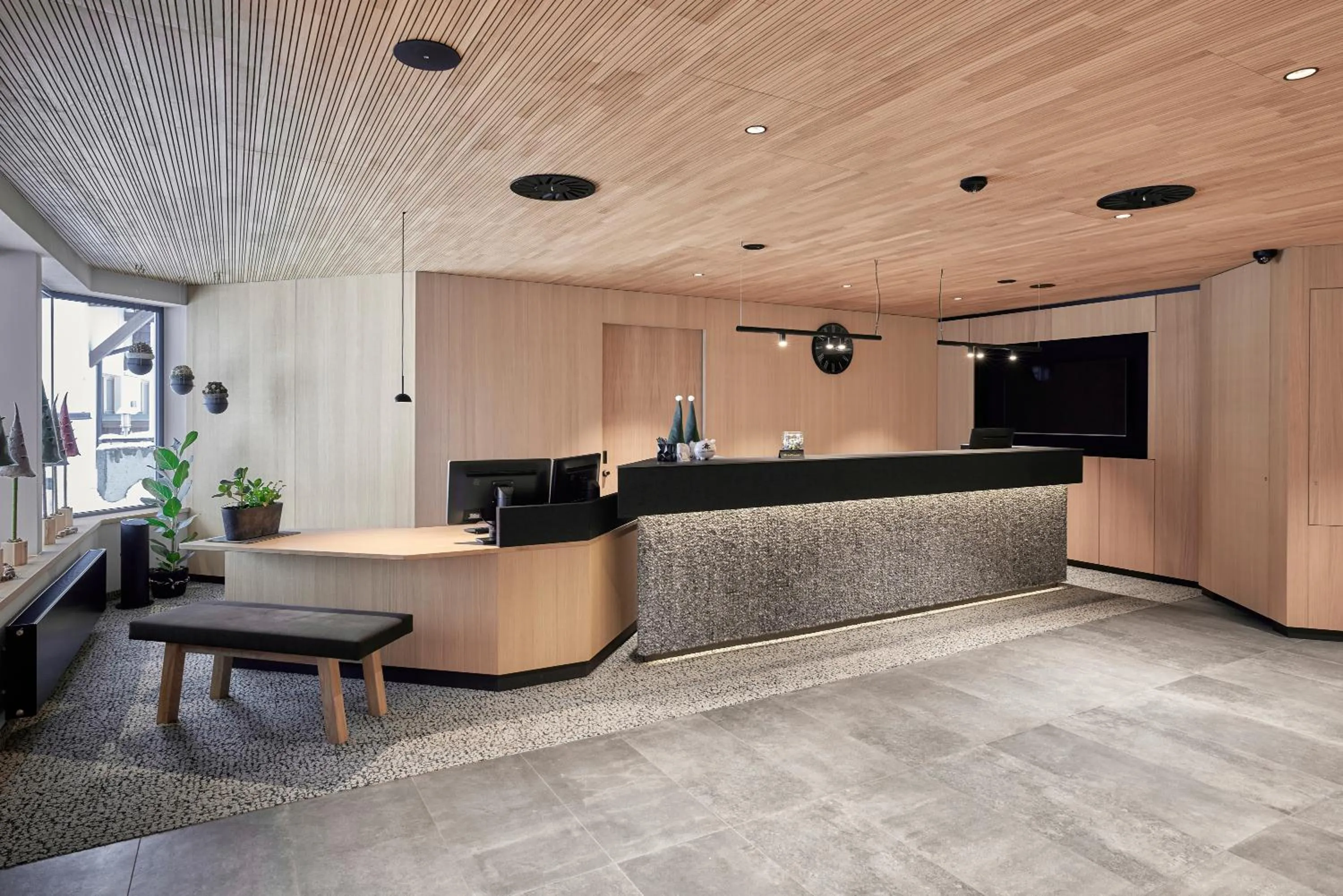 Lobby or reception in Alpenaussicht