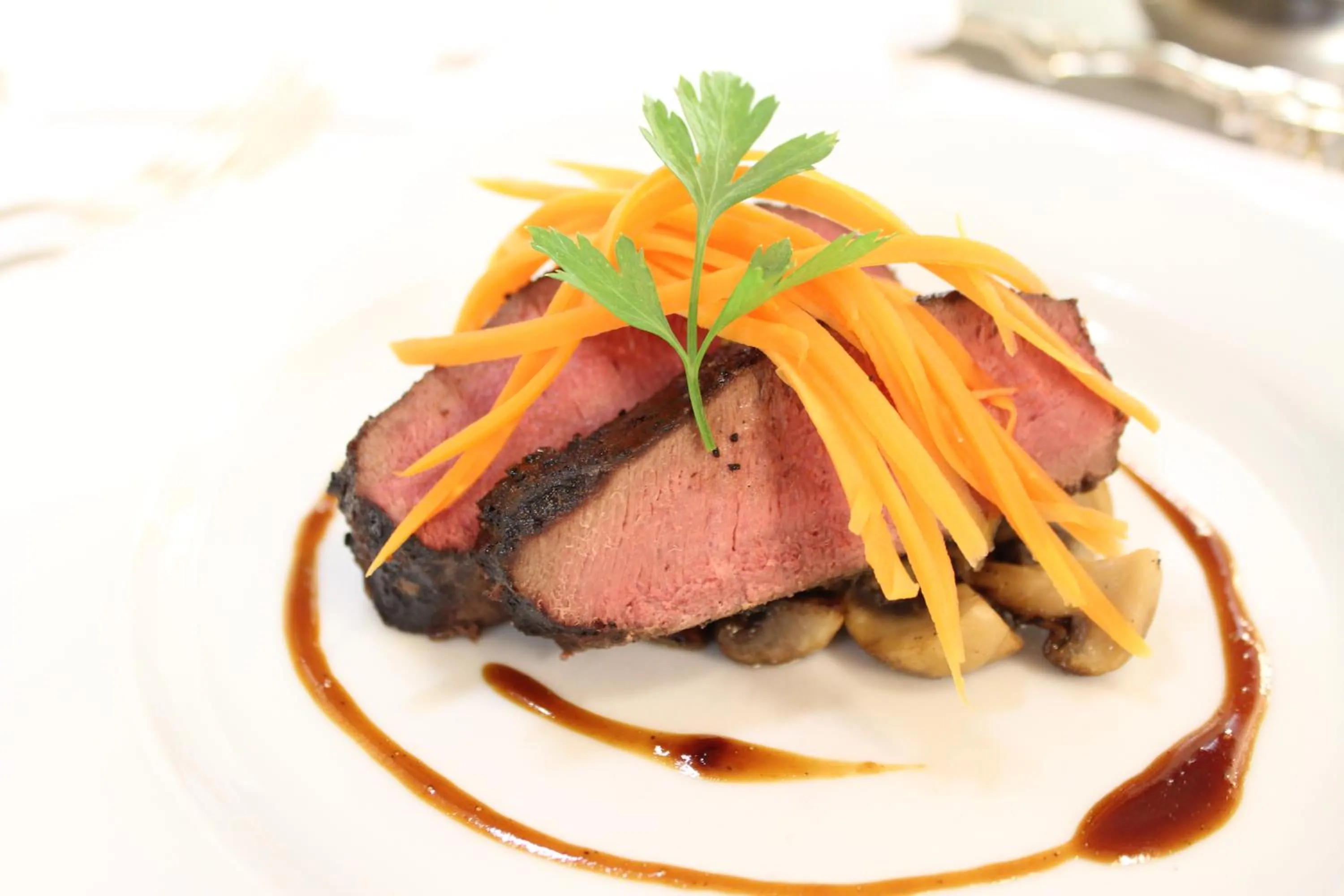 Food close-up in Green Hotel