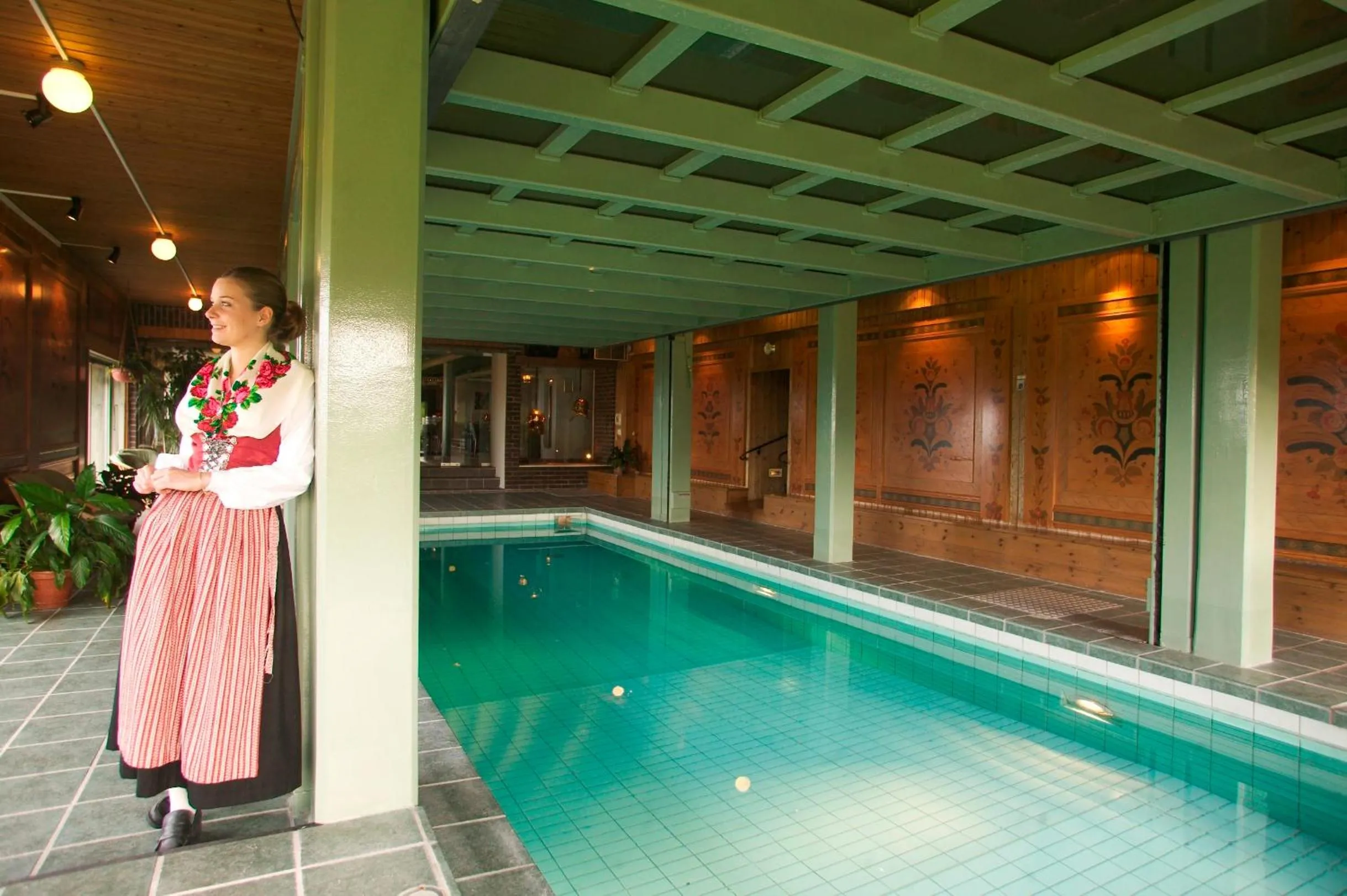 Staff in Green Hotel