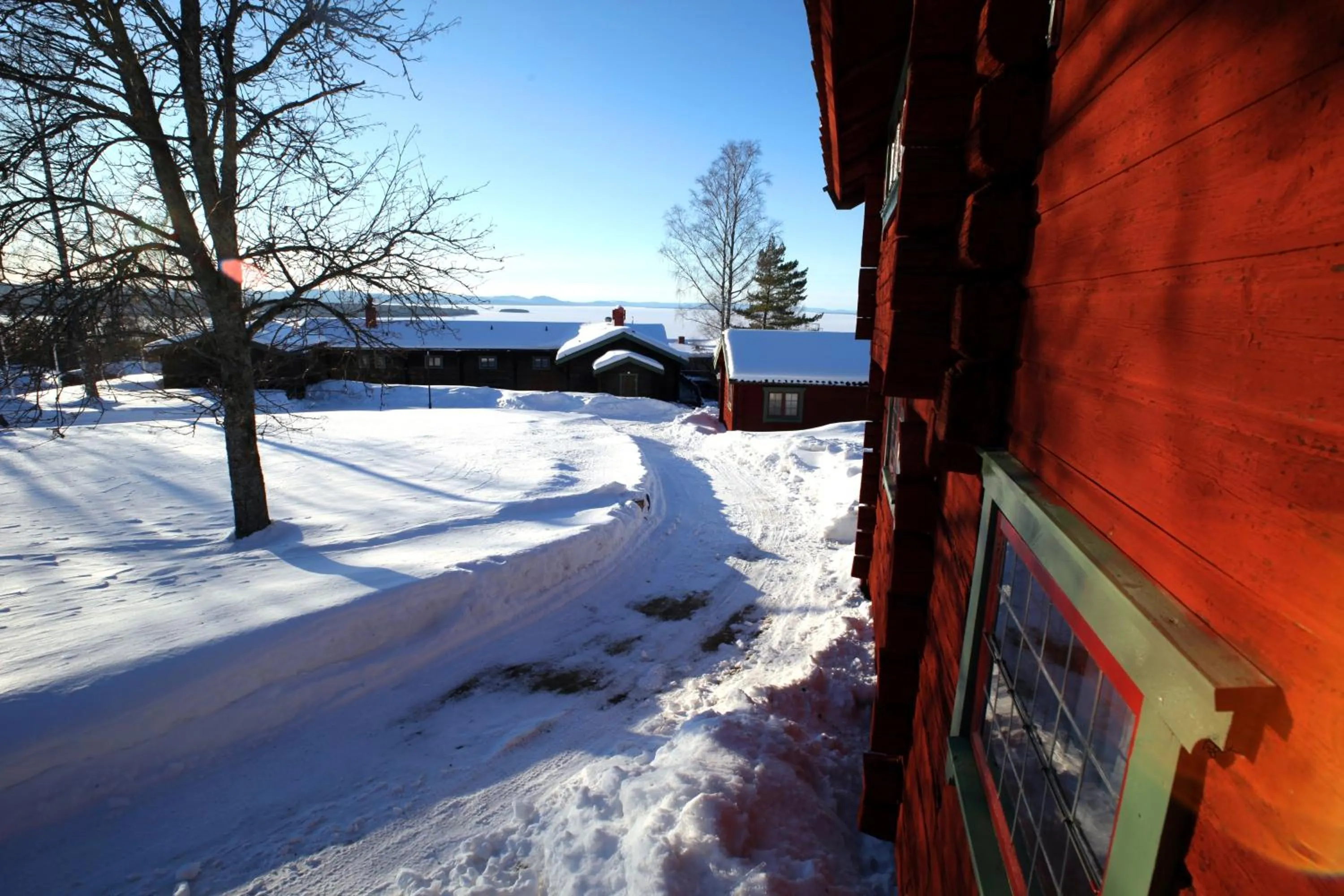 Facade/entrance in Green Hotel