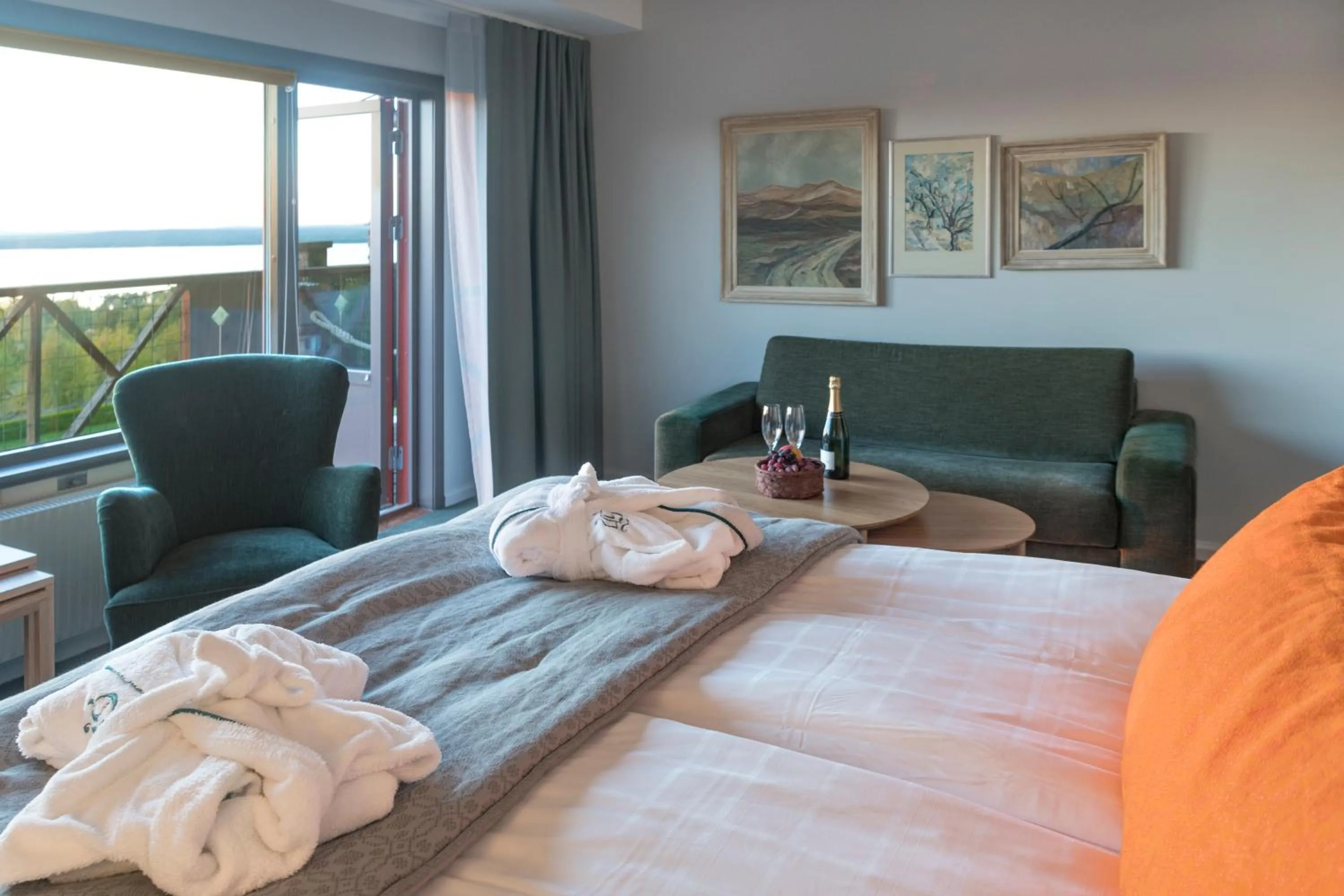 Property building in Green Hotel