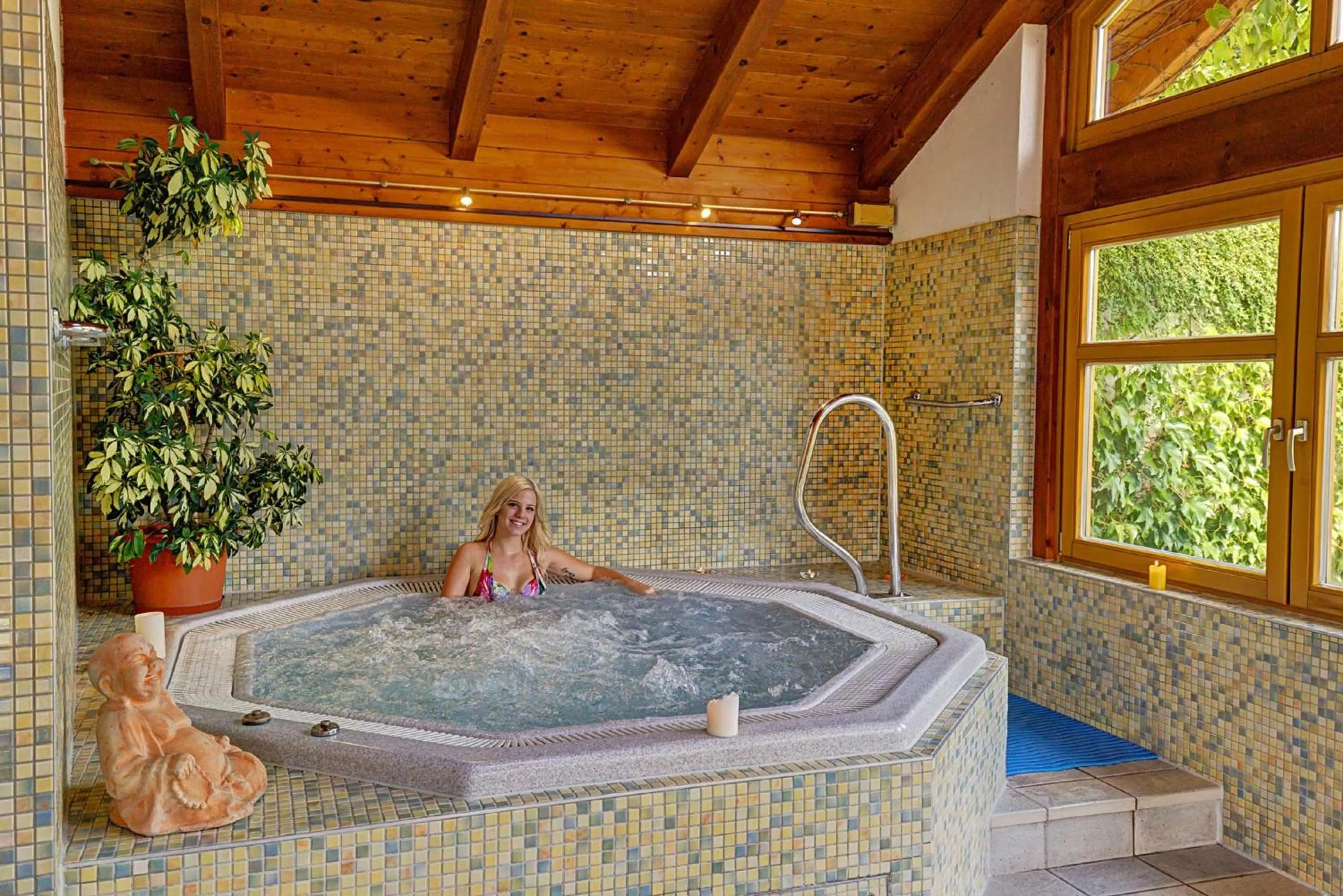 Hot Tub in Vitalhotel Krainz