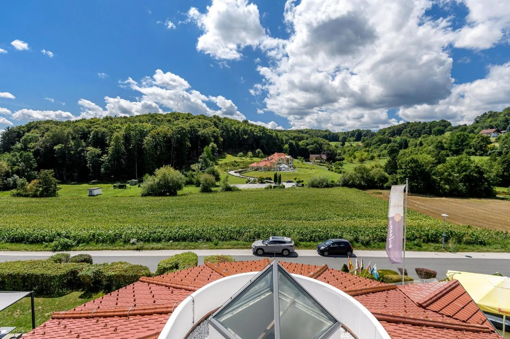 View (from property/room) in Vitalhotel Krainz