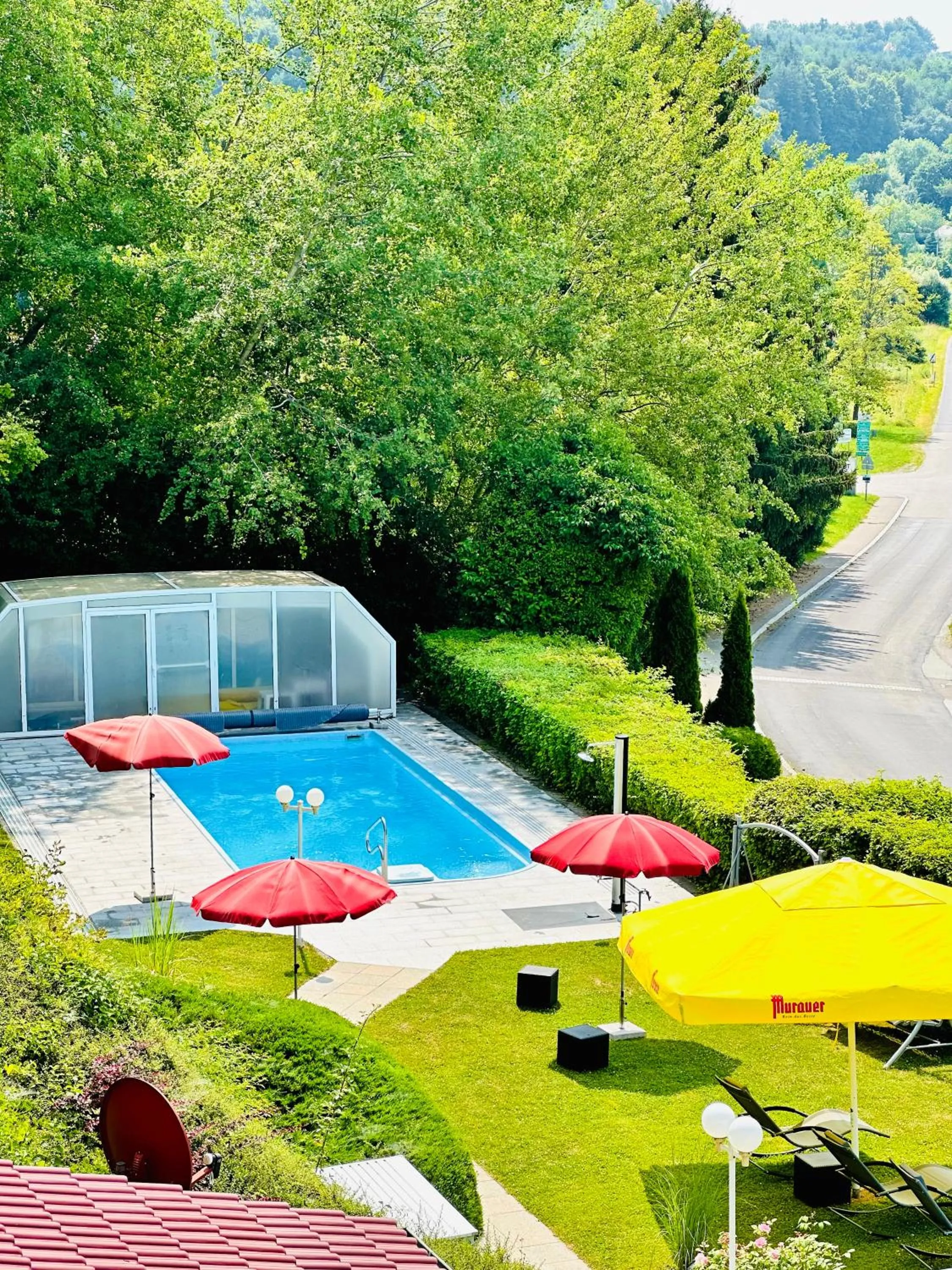 Swimming pool in Vitalhotel Krainz