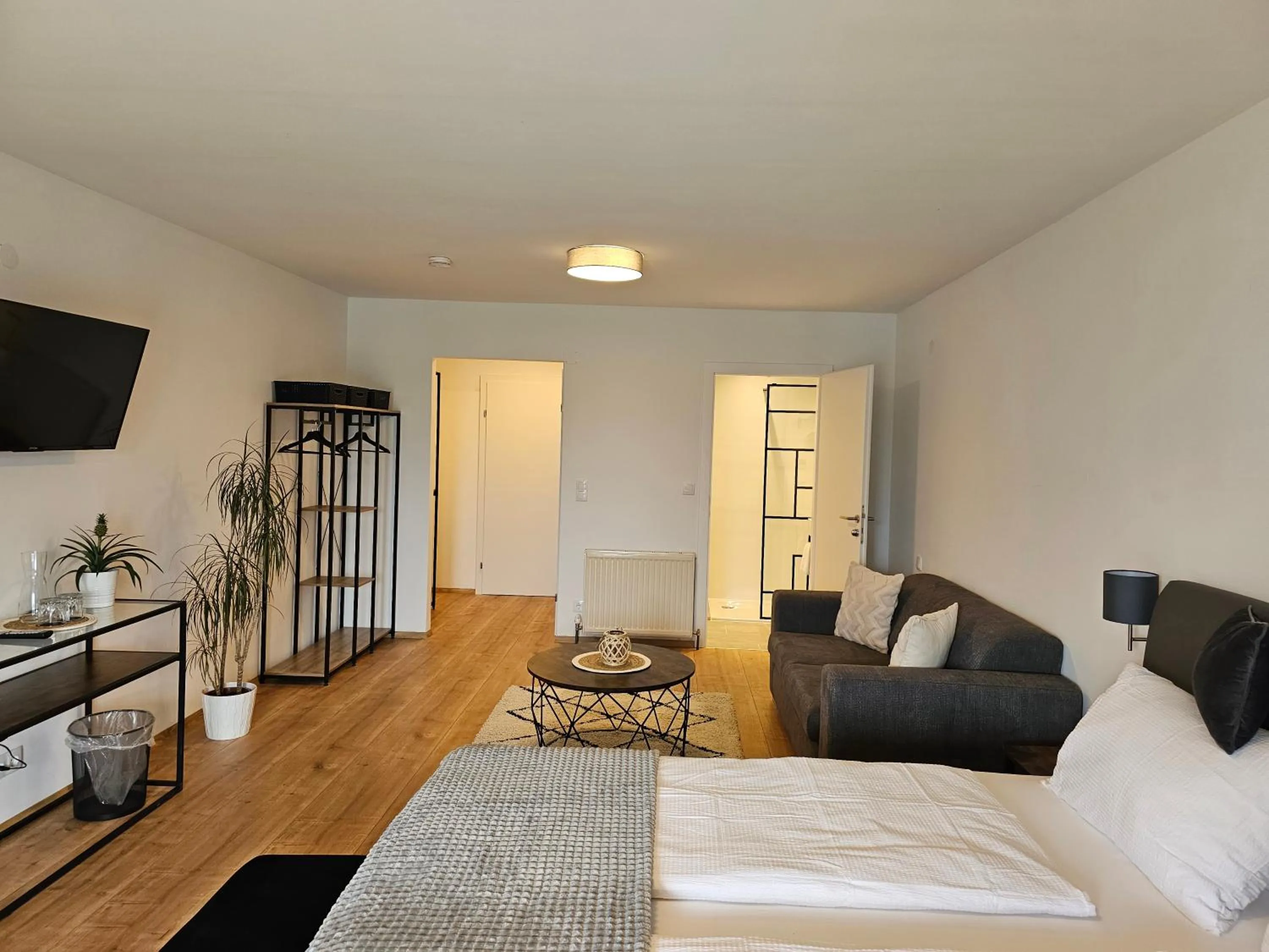 Bed in Hotel Fuchs & Hase SELF CHECK IN