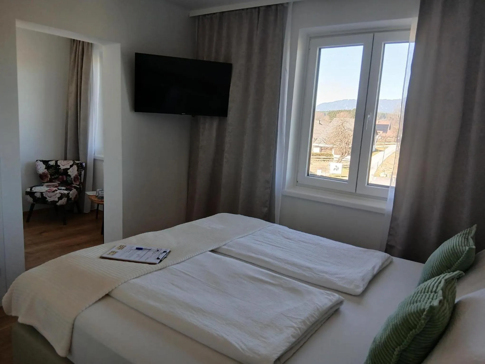 Bed in Hotel Fuchs & Hase SELF CHECK IN