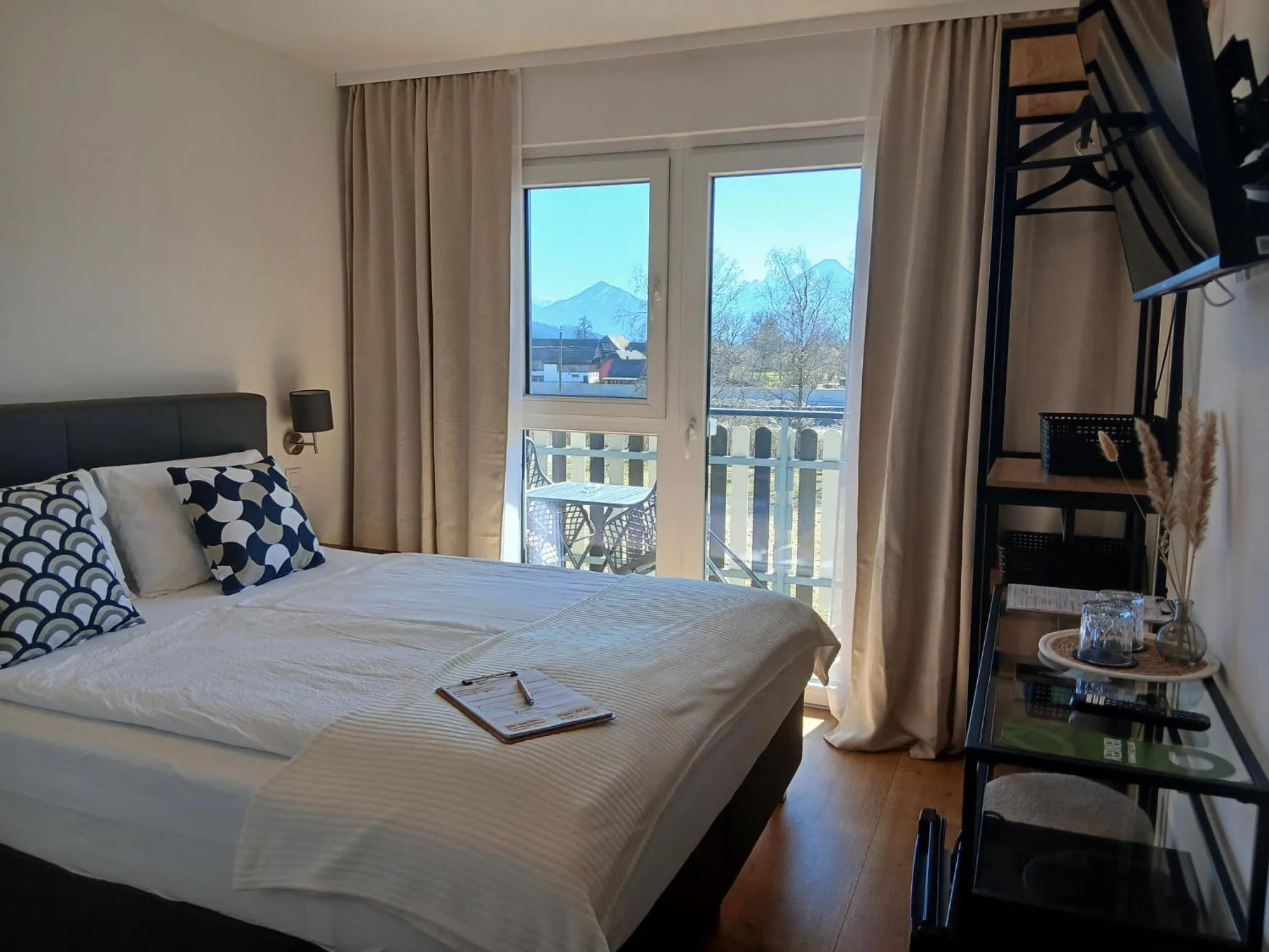 Bed in Hotel Fuchs & Hase SELF CHECK IN