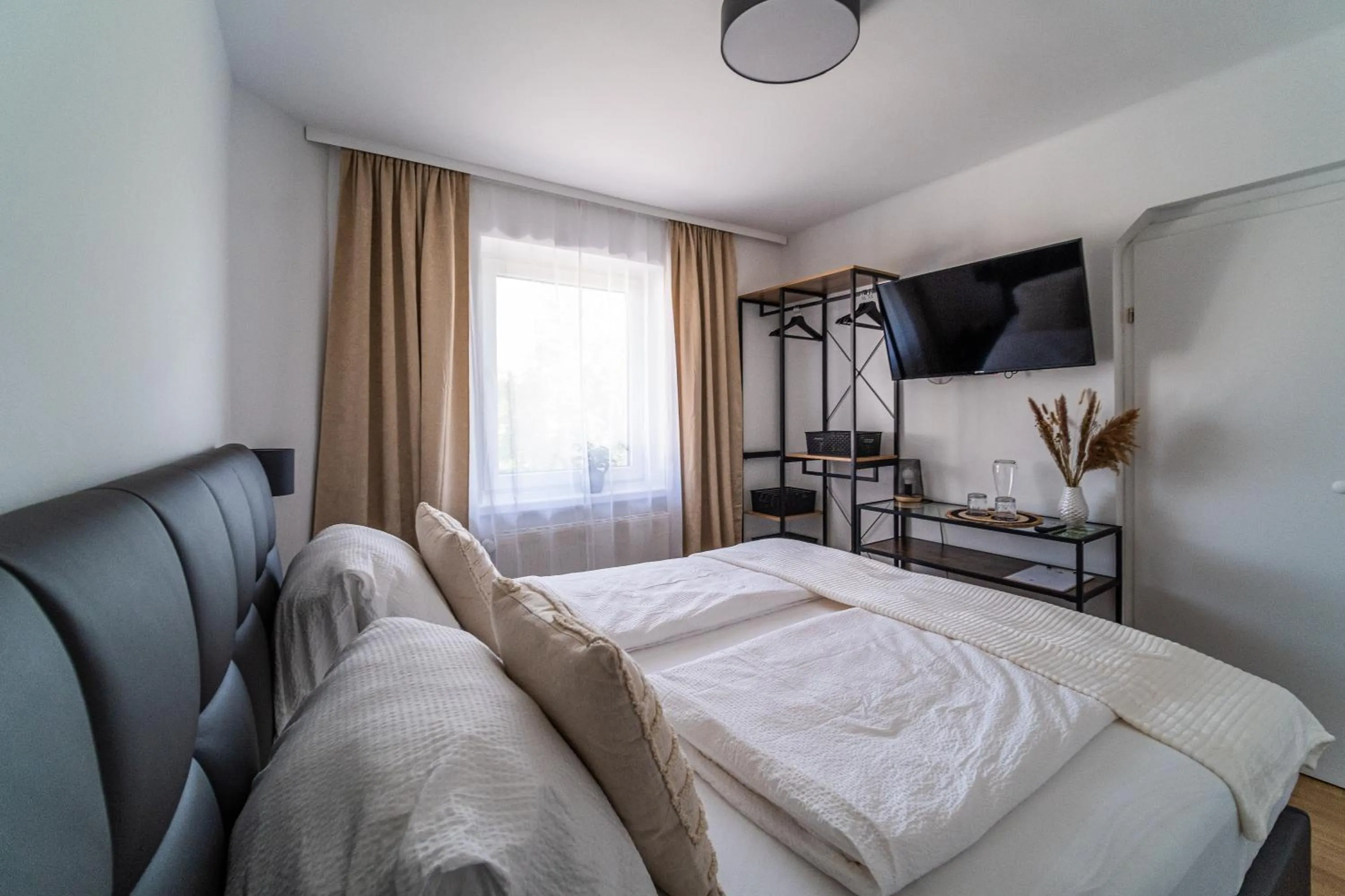 Bed in Hotel Fuchs & Hase SELF CHECK IN