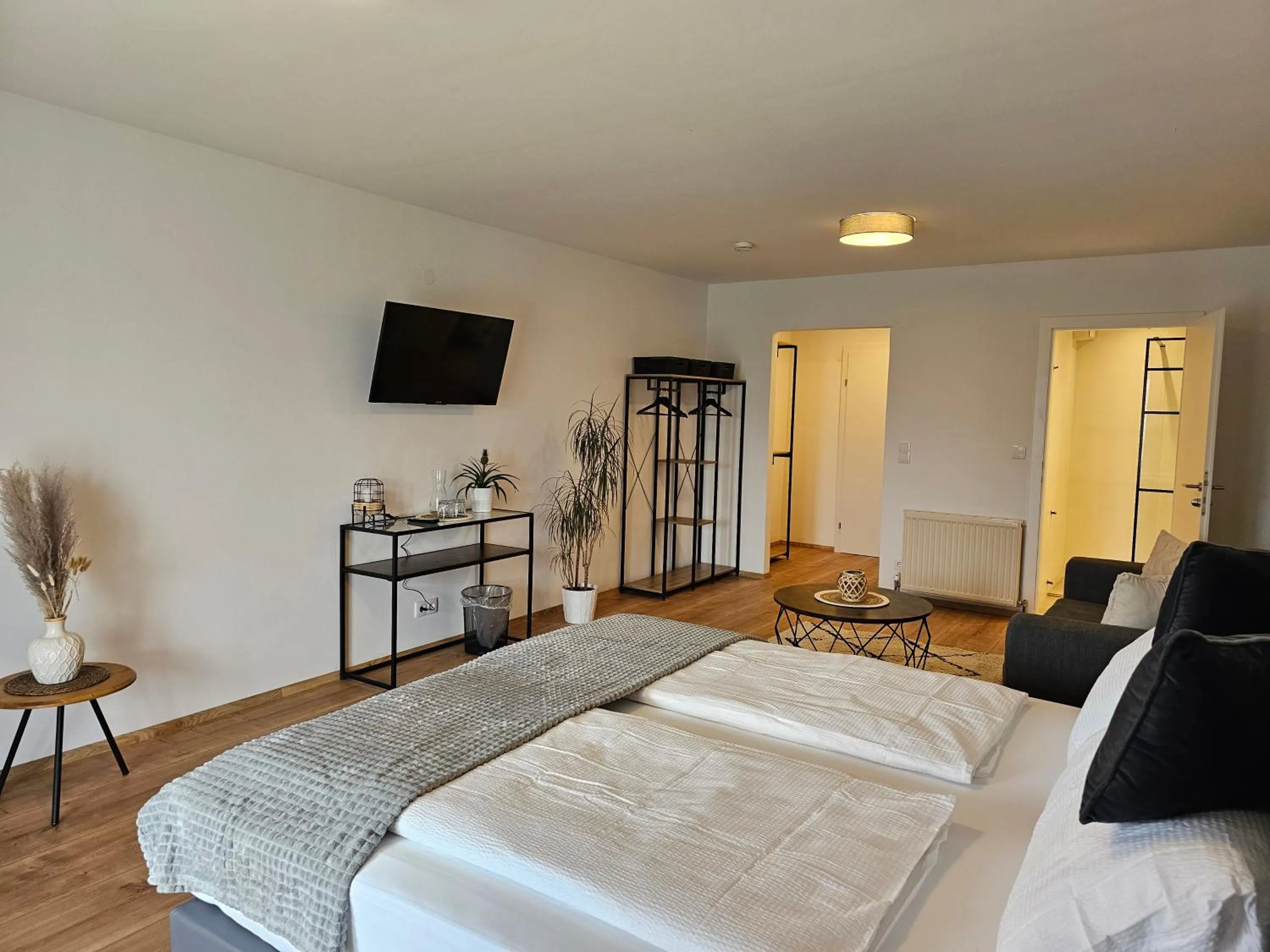 Bed in Hotel Fuchs & Hase SELF CHECK IN