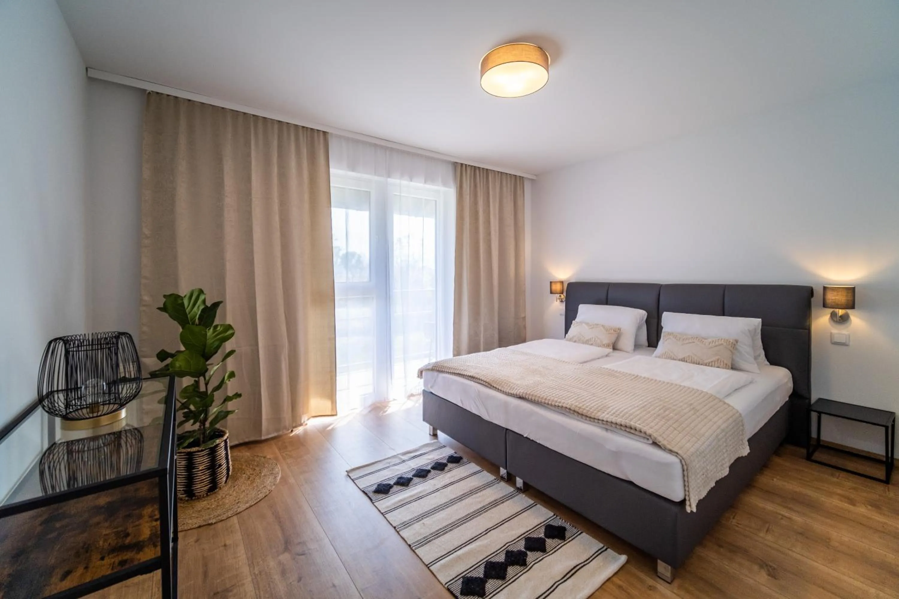 Bed in Hotel Fuchs & Hase SELF CHECK IN