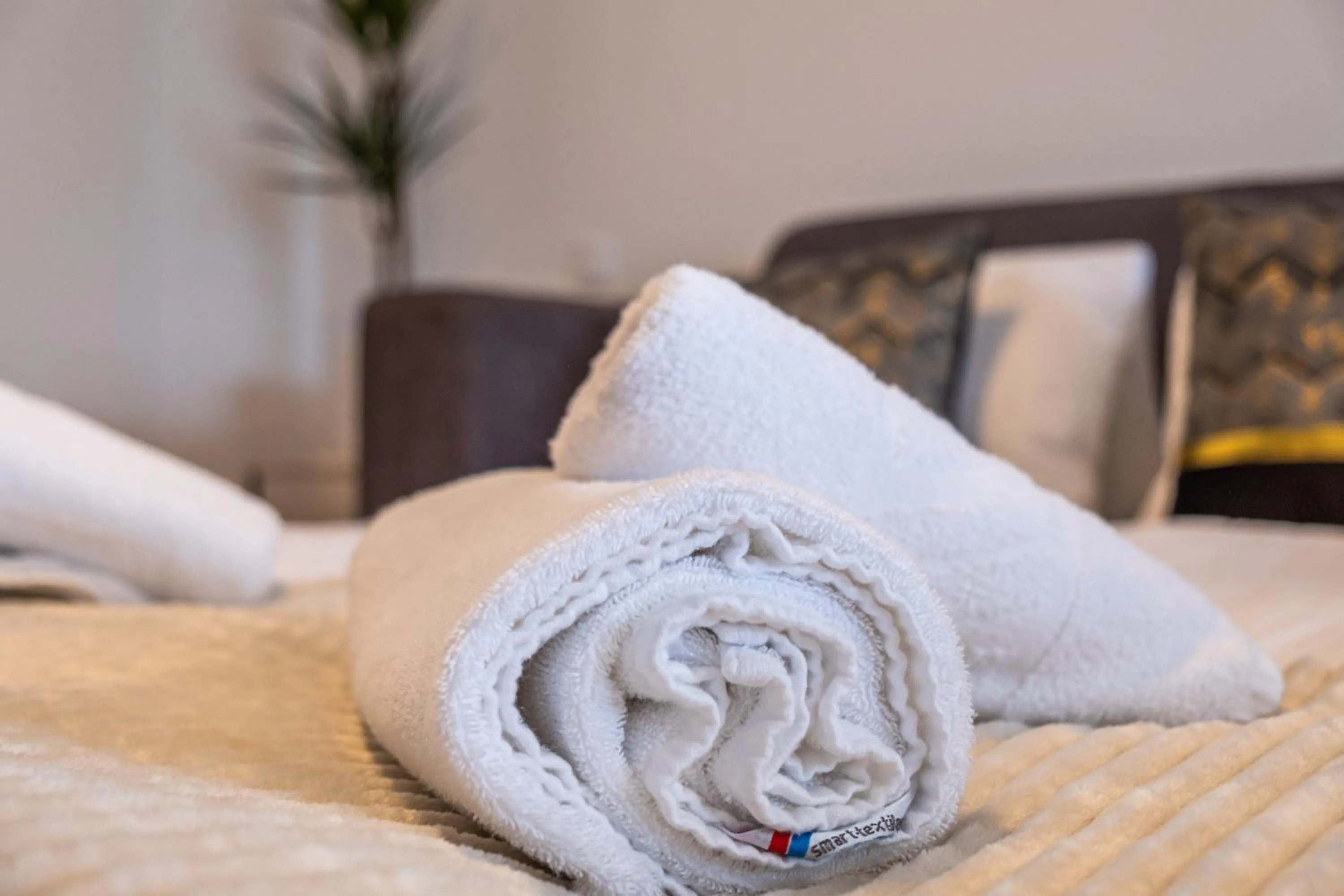 Bed in Hotel Fuchs & Hase SELF CHECK IN