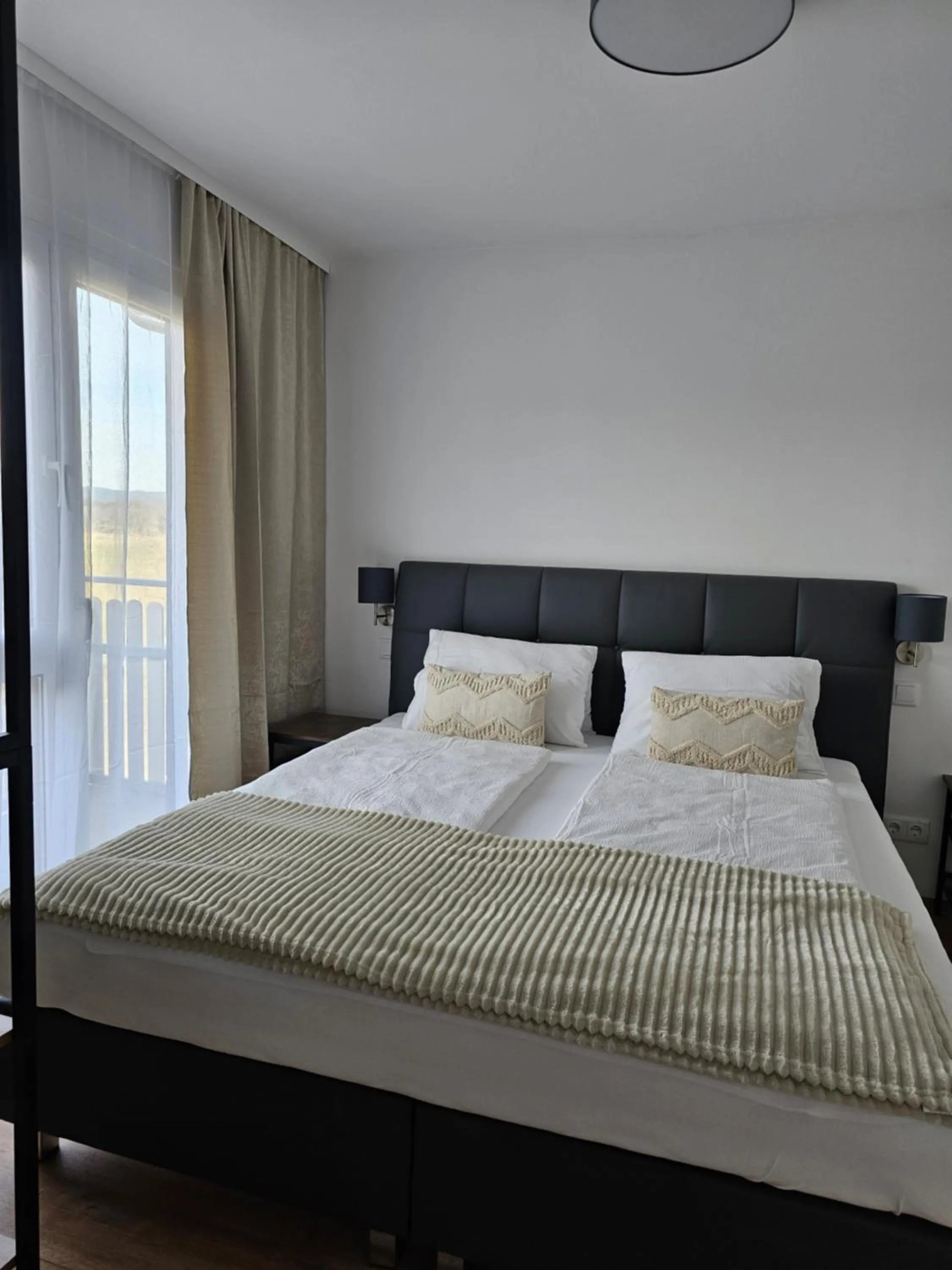 Bed in Hotel Fuchs & Hase SELF CHECK IN