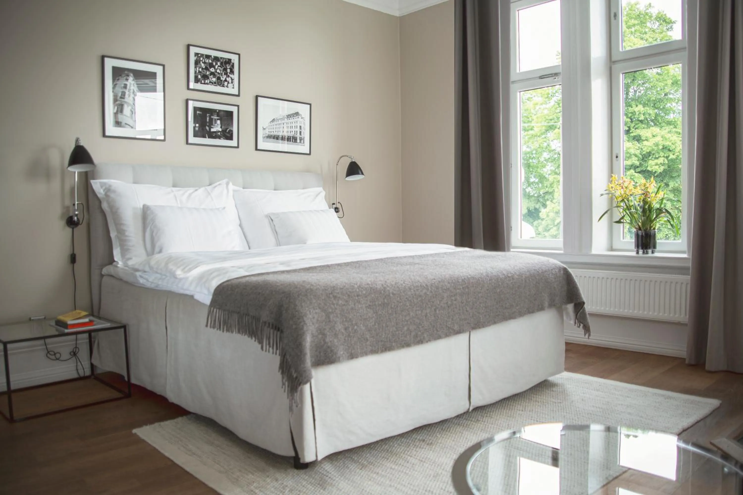 Bed in The Duxiana Malmö