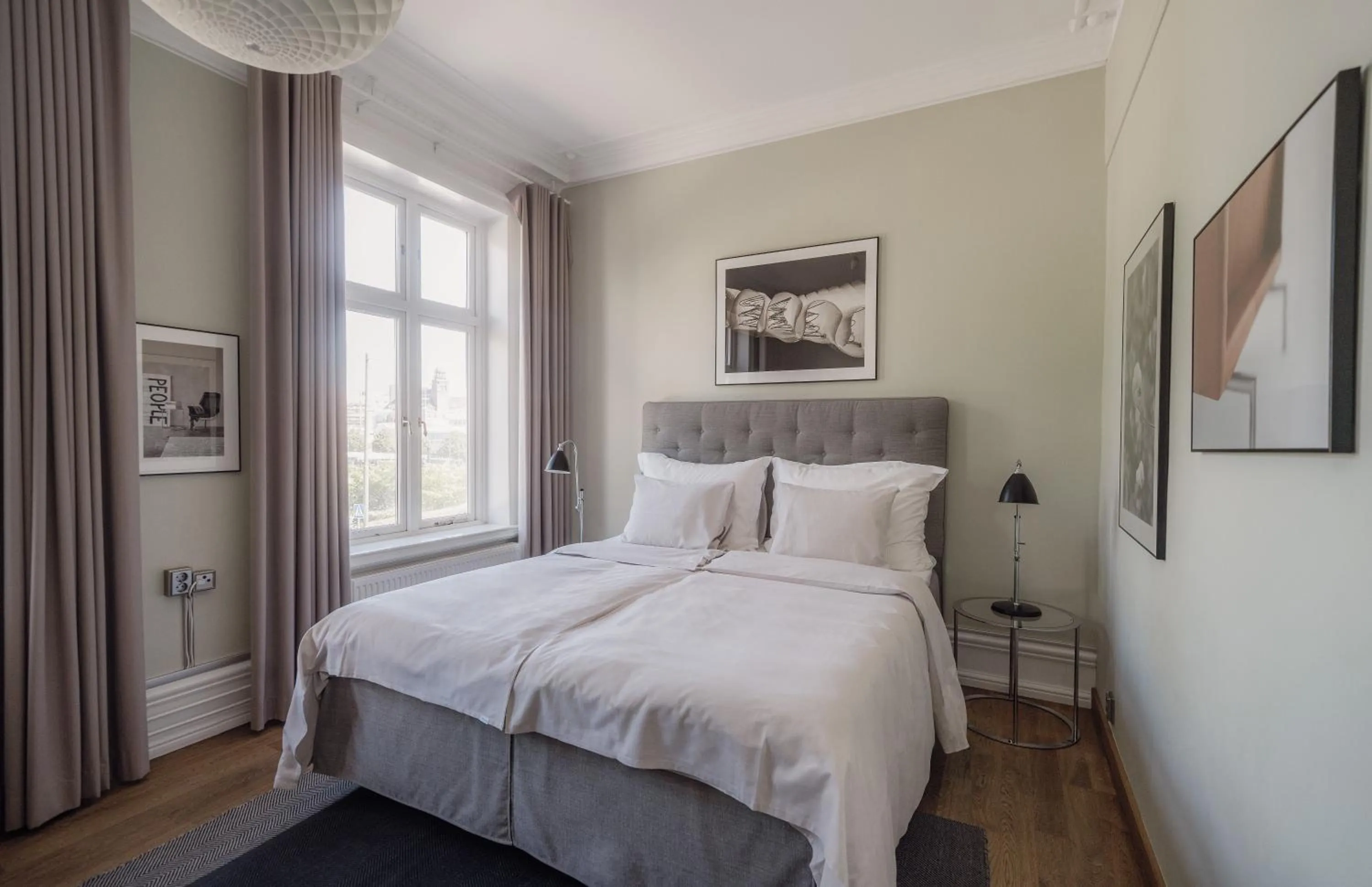 Bed in The Duxiana Malmö