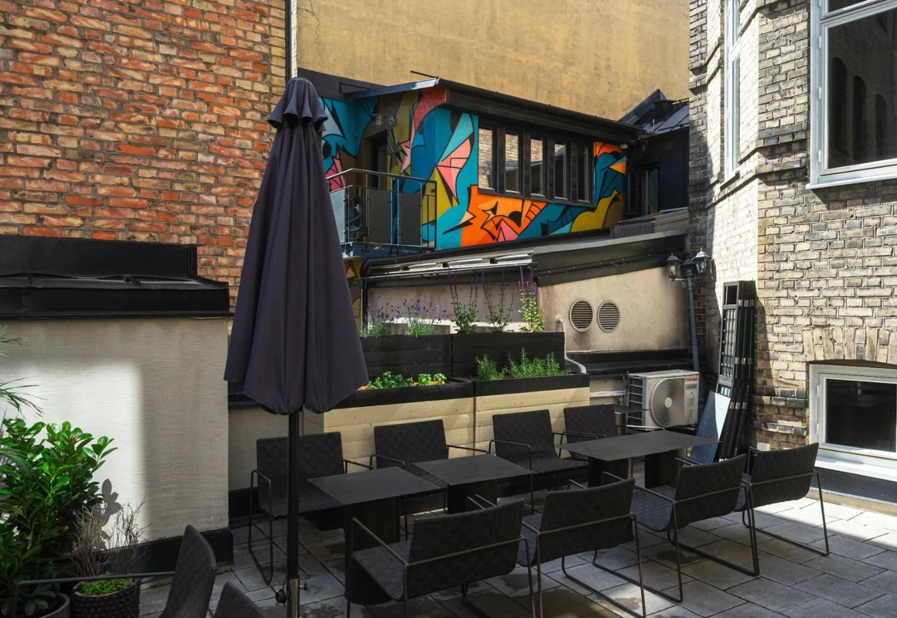 Balcony/Terrace in The Duxiana Malmö