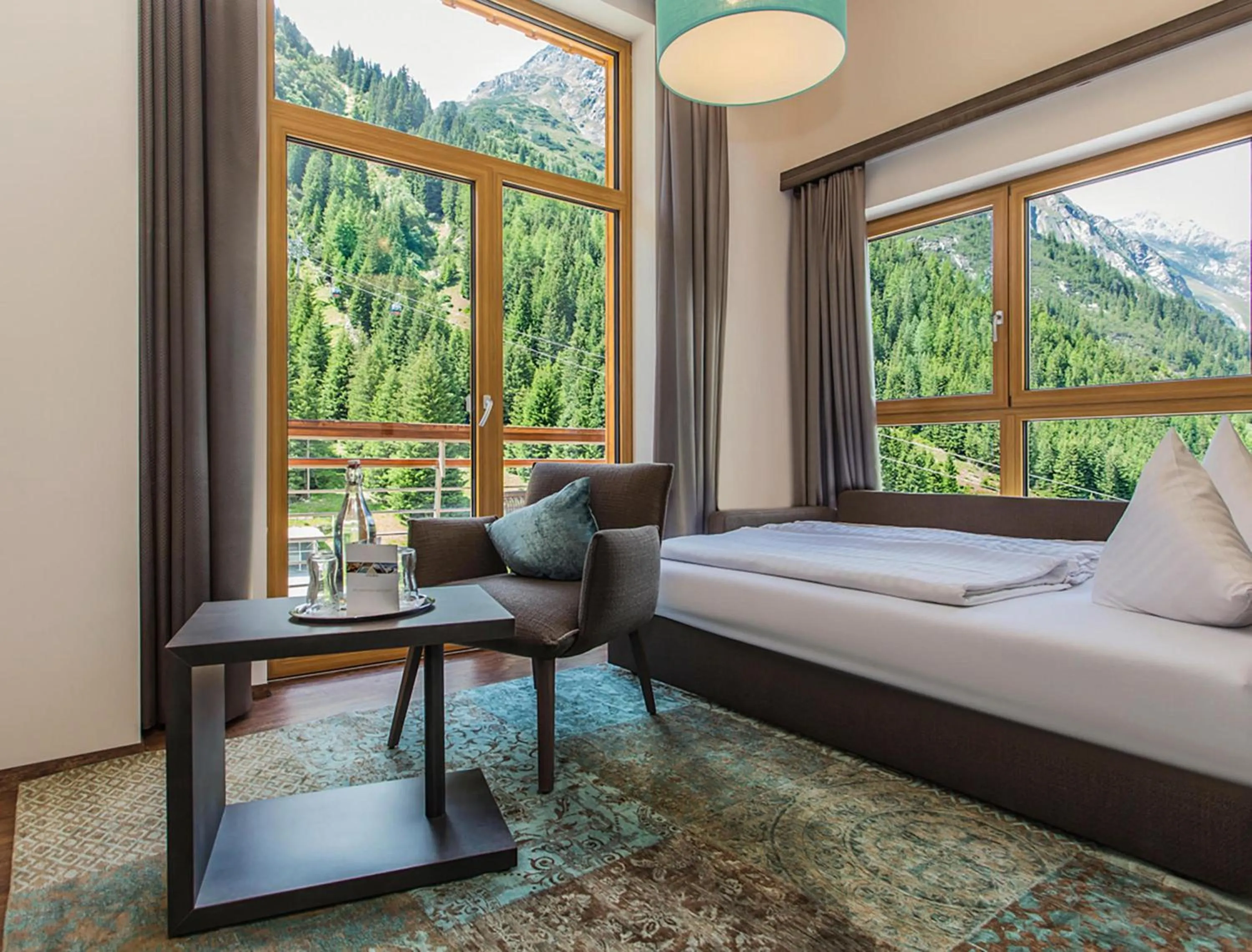 Photo of the whole room, Bed in DAS VIER Sport,- und Wellnesshotel